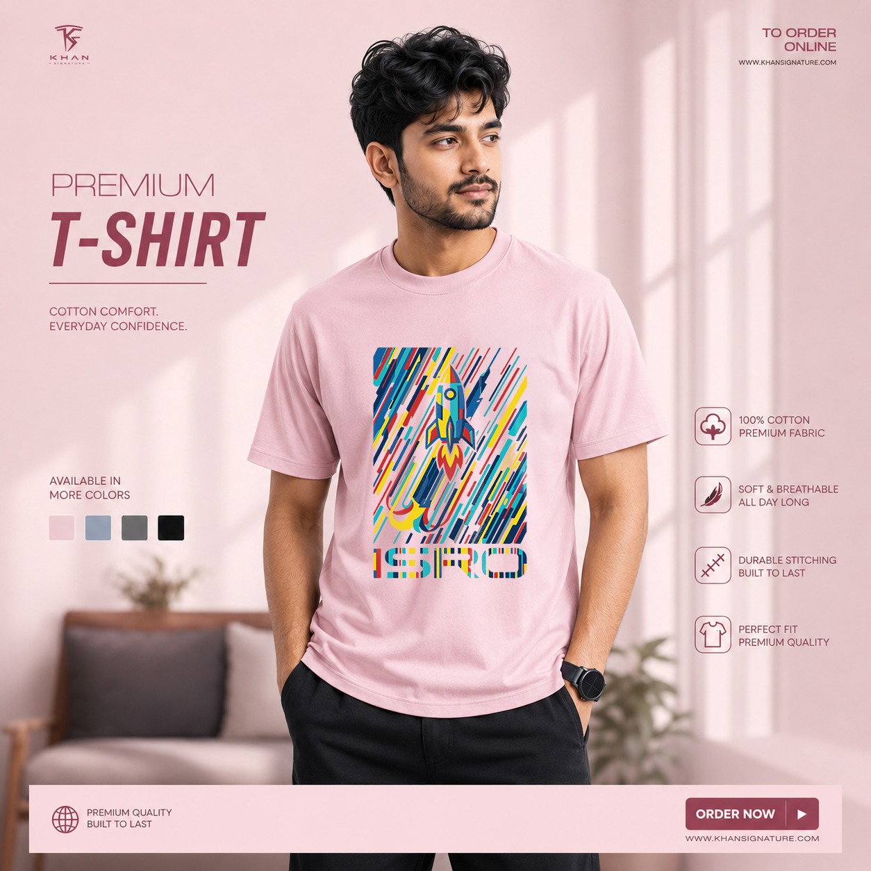 KHAN Signature Facebook ad: একটা নয়, একসাথে ৩টি টি-শার্ট!