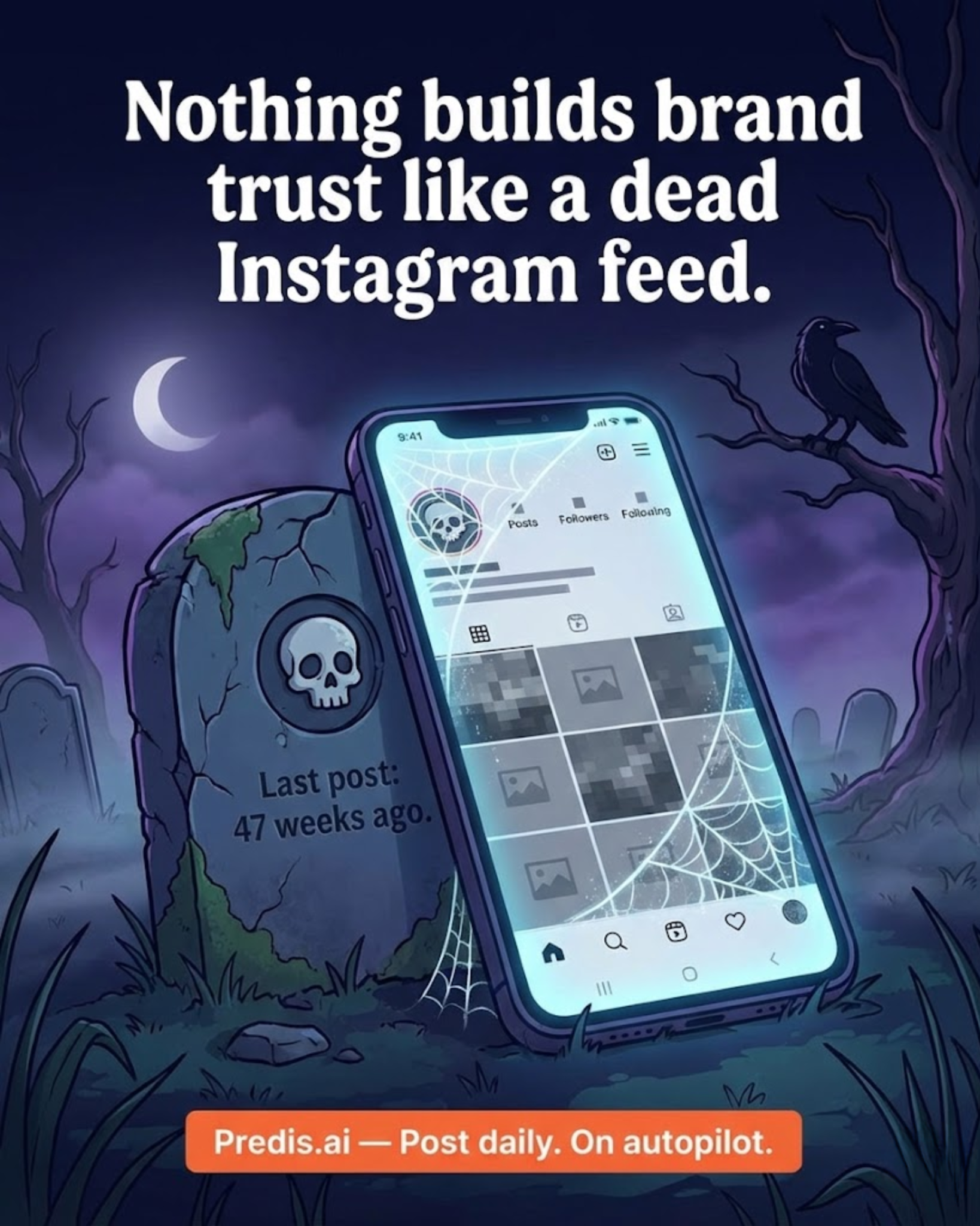 Predis.ai Facebook ad