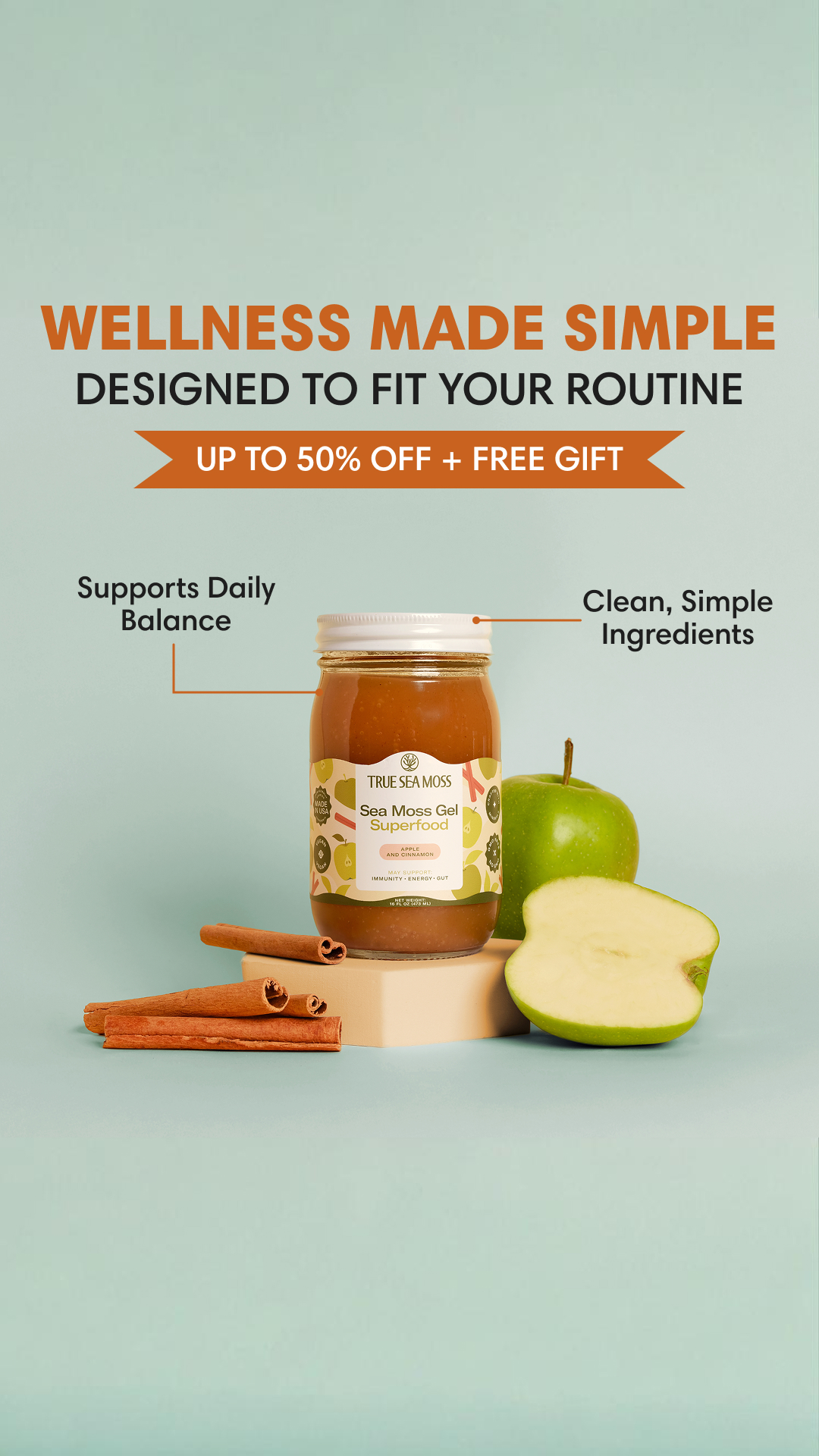 True Sea Moss Health Facebook ad