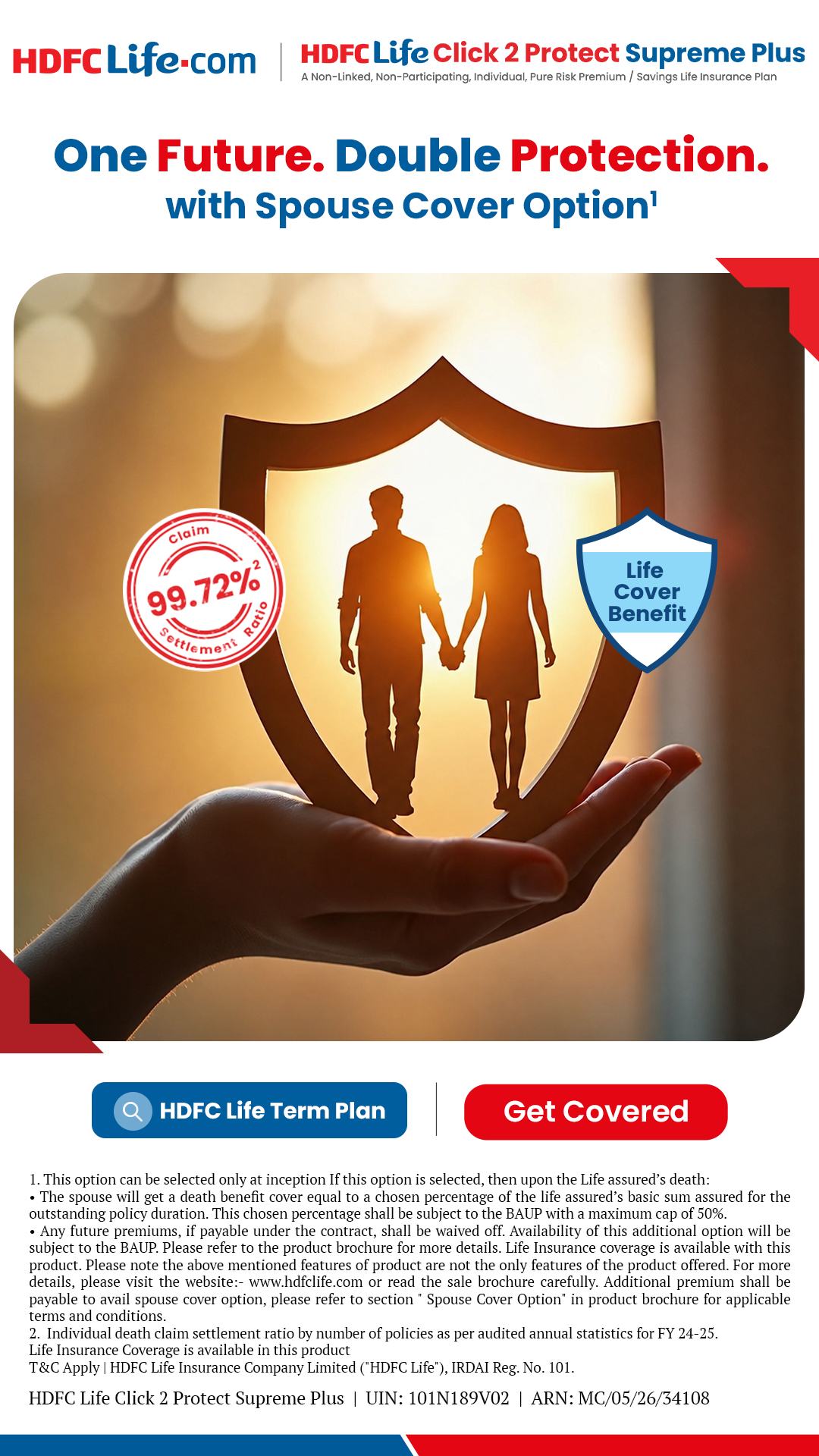 HDFC Life Facebook ad