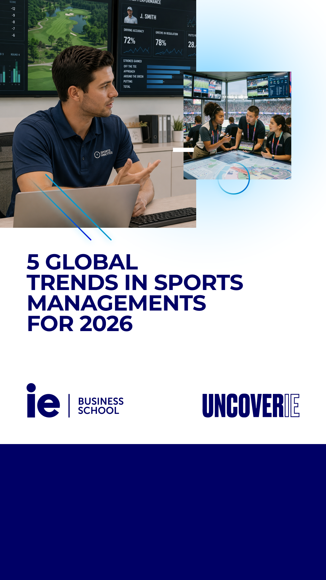 IE University Facebook ad: Shape Sports Innovation