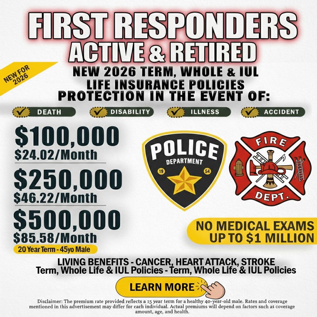 First Response Insurance Facebook ad