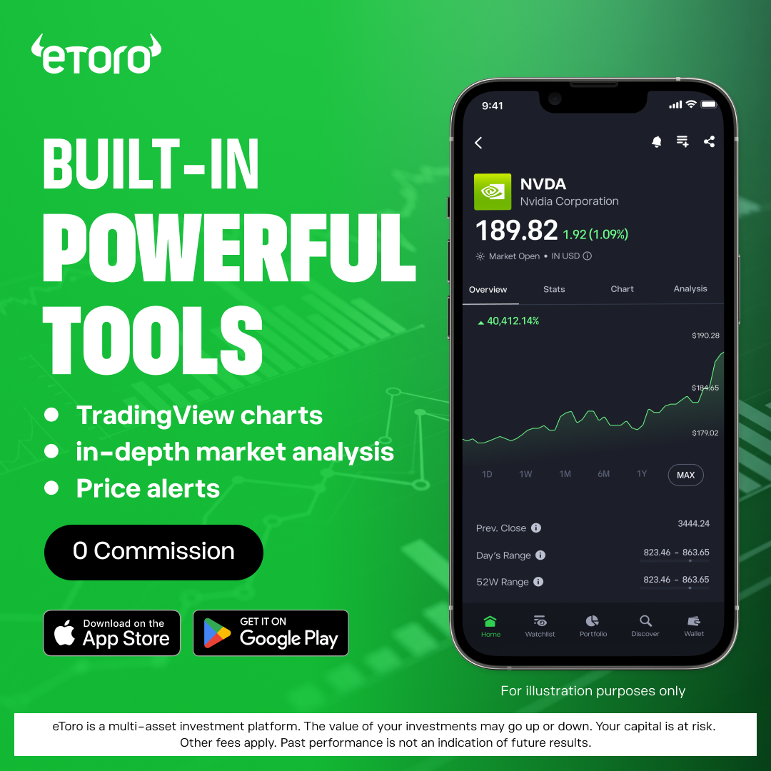 eToro Facebook ad