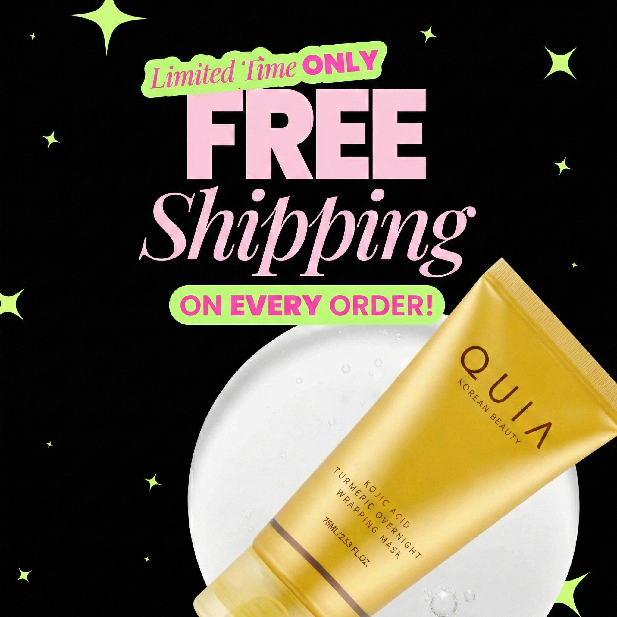 Quia Beauty Facebook ad: Dark Spots Gone In 2 Weeks