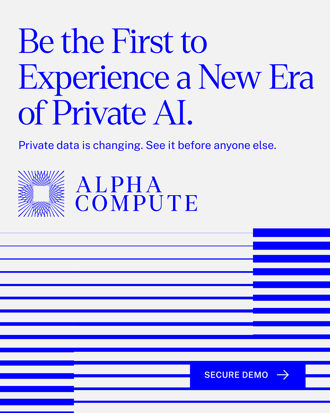 SovereignIntelligence Facebook ad: Sovereign Intelligence by Design