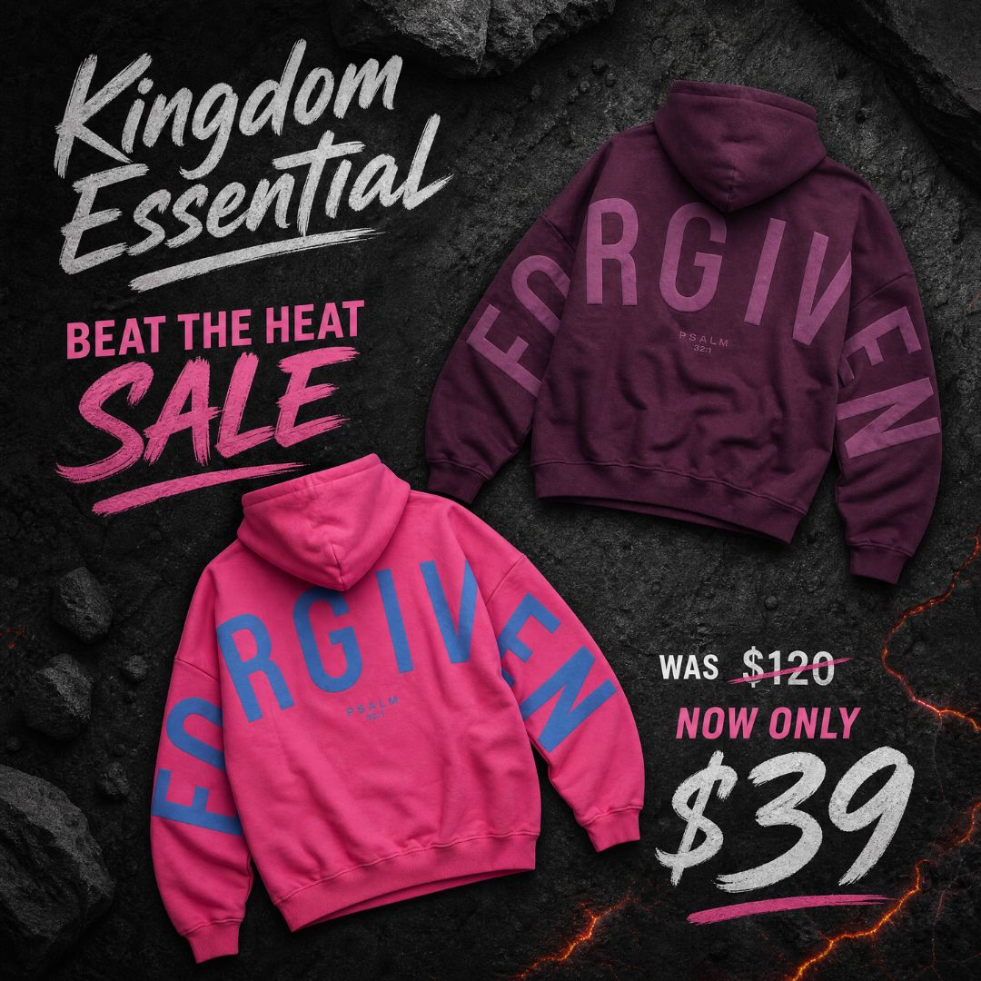 God's Love Overcomes Facebook ad: $39 Hoodie SALE - Normally $120