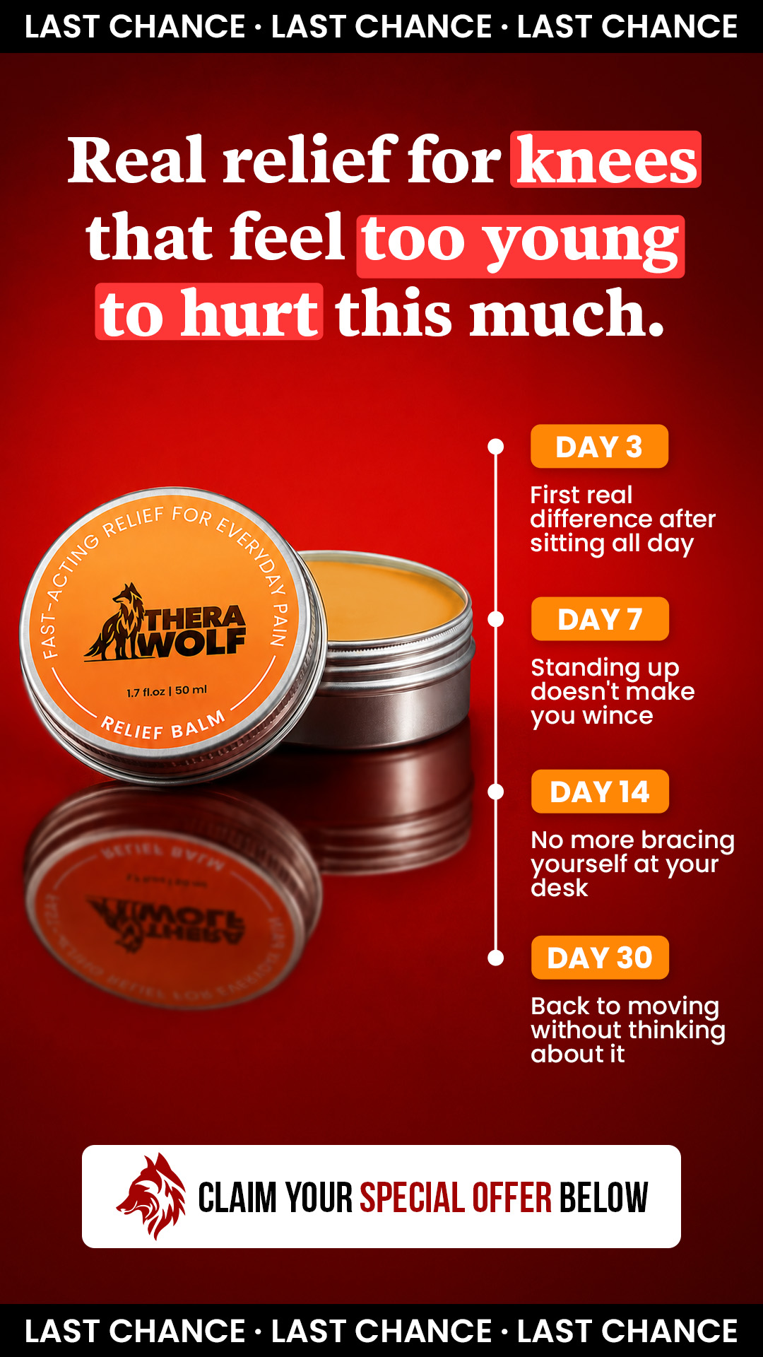 Natural Relief Guide Facebook ad