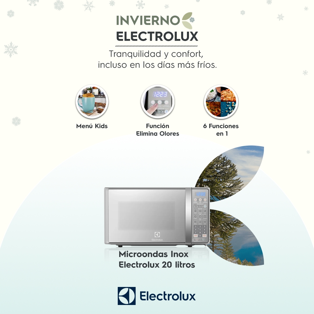 Electrolux Facebook ad: Ha llegado el invierno y, en este momento…