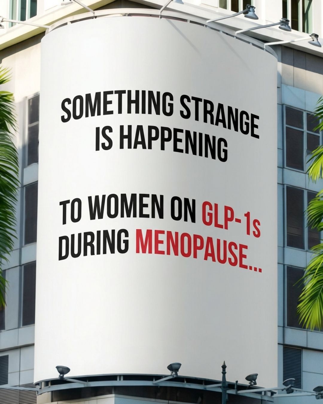Menopause And Me Facebook ad