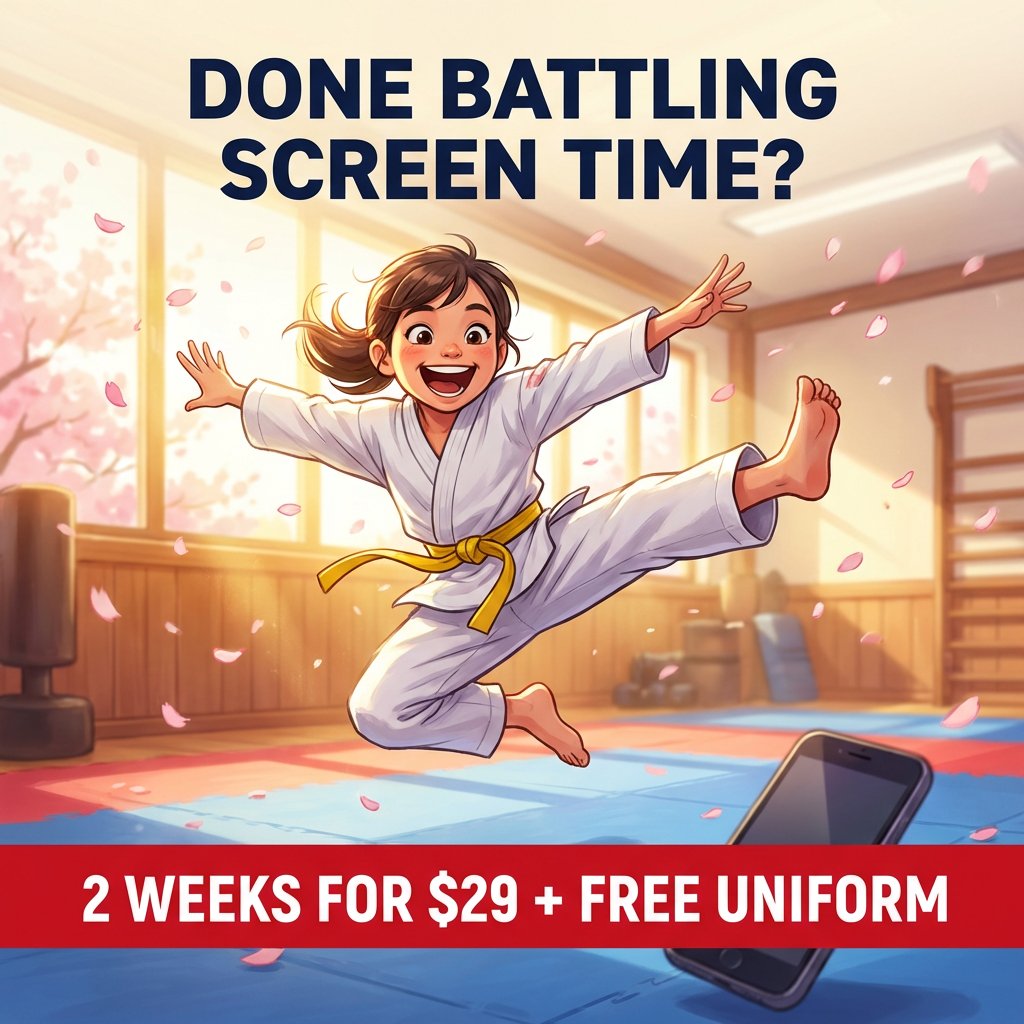 Huntington Beach Martial Arts - Tom Vo's Taekwondo Facebook ad