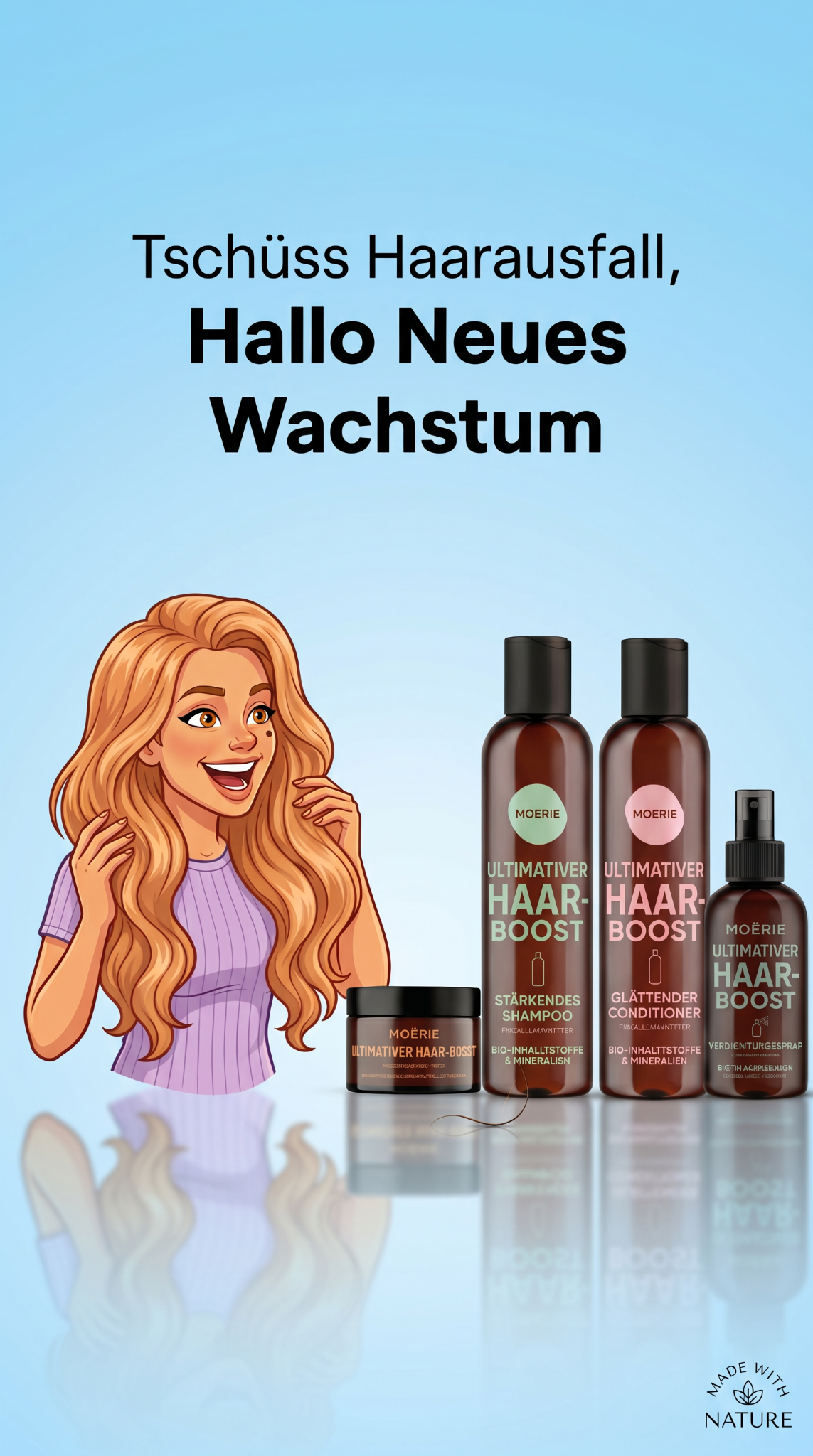 Brigitte Haare Facebook ad
