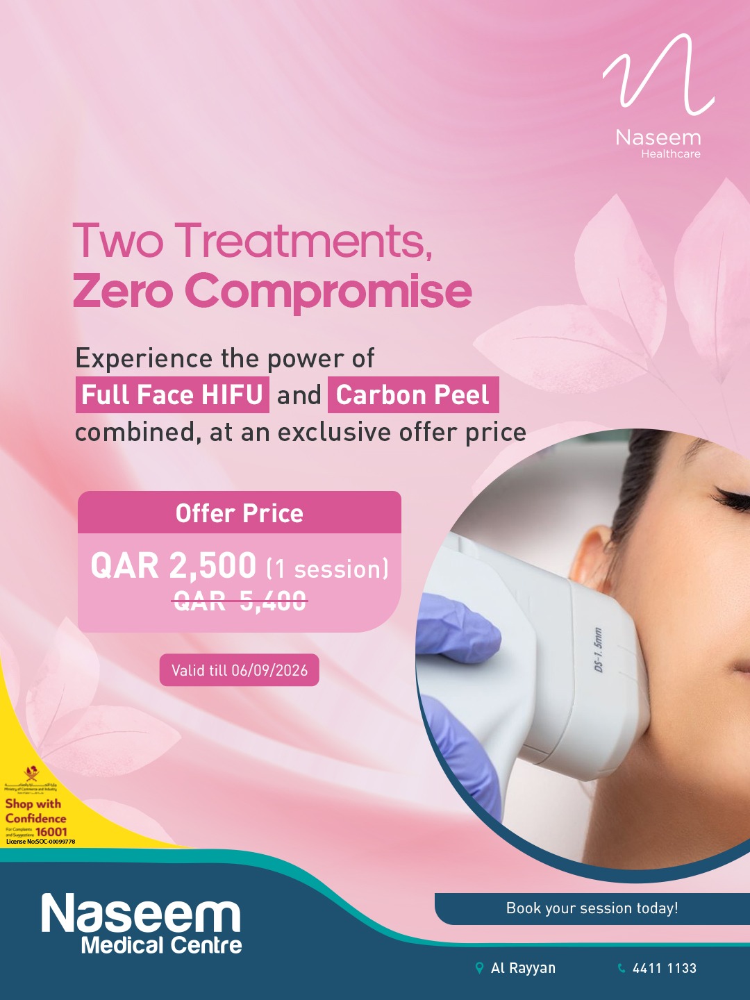 Naseem Medical Centre Facebook ad