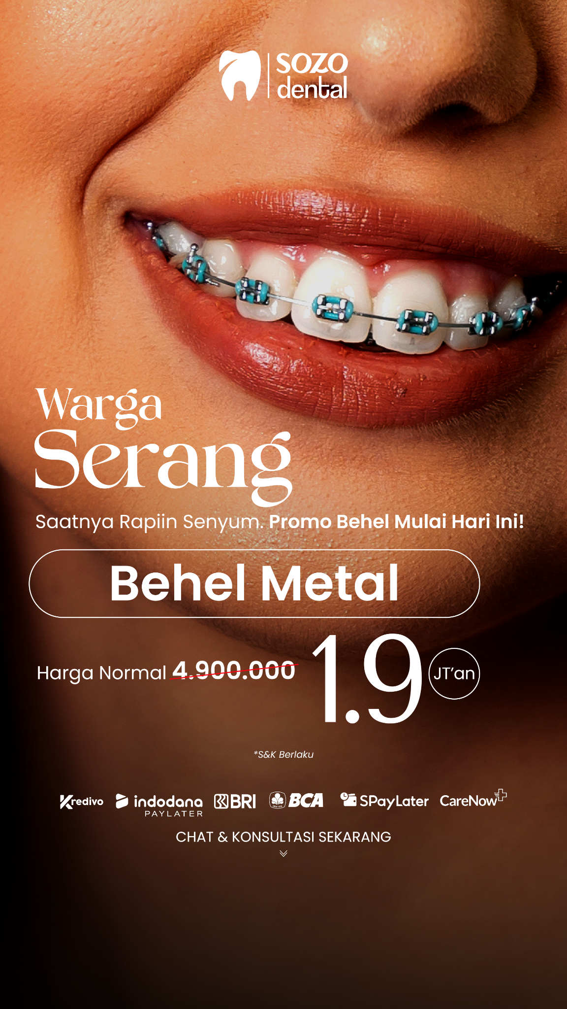 Sozo Dental Clinic Facebook ad