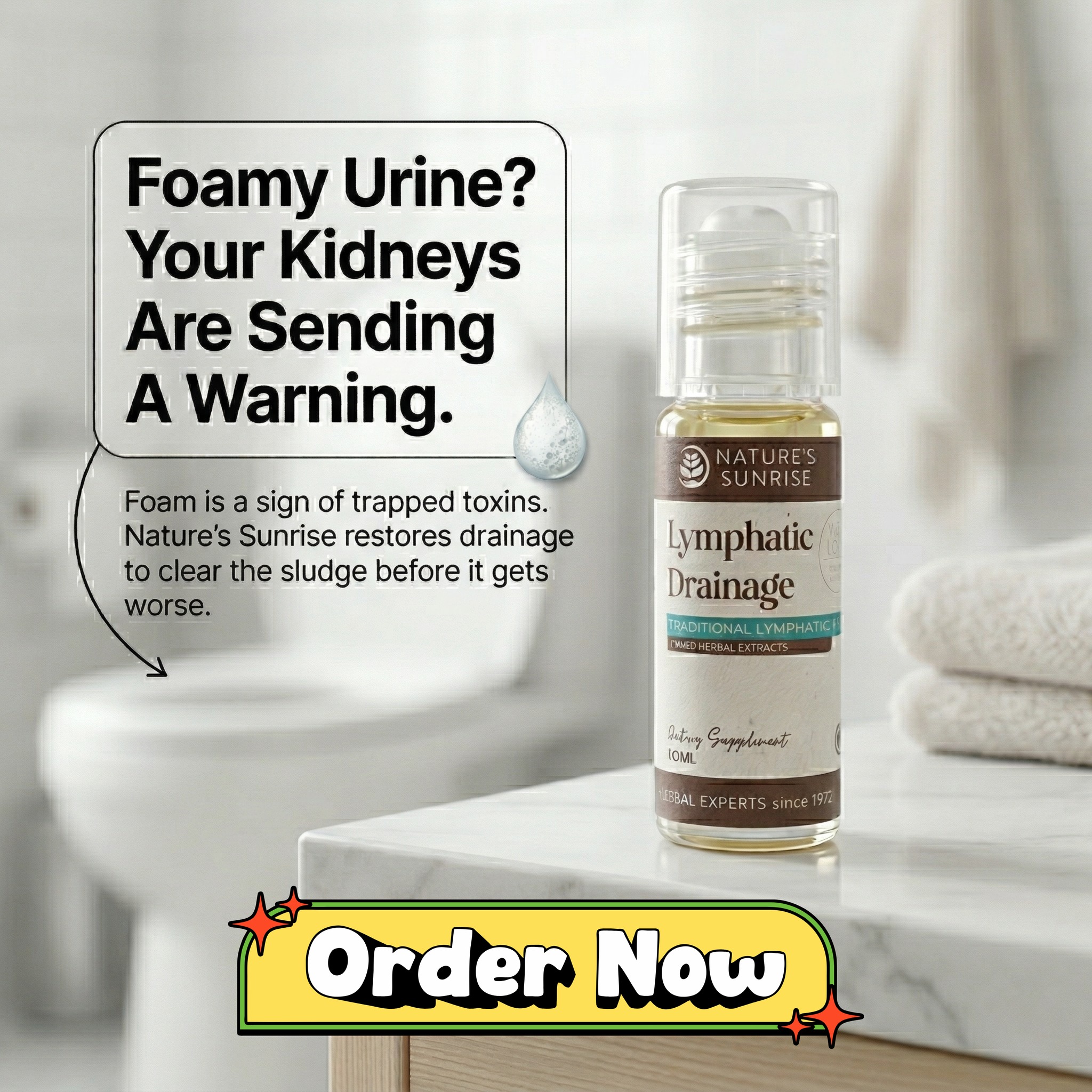 Lymphatic Wellness Blend Facebook ad
