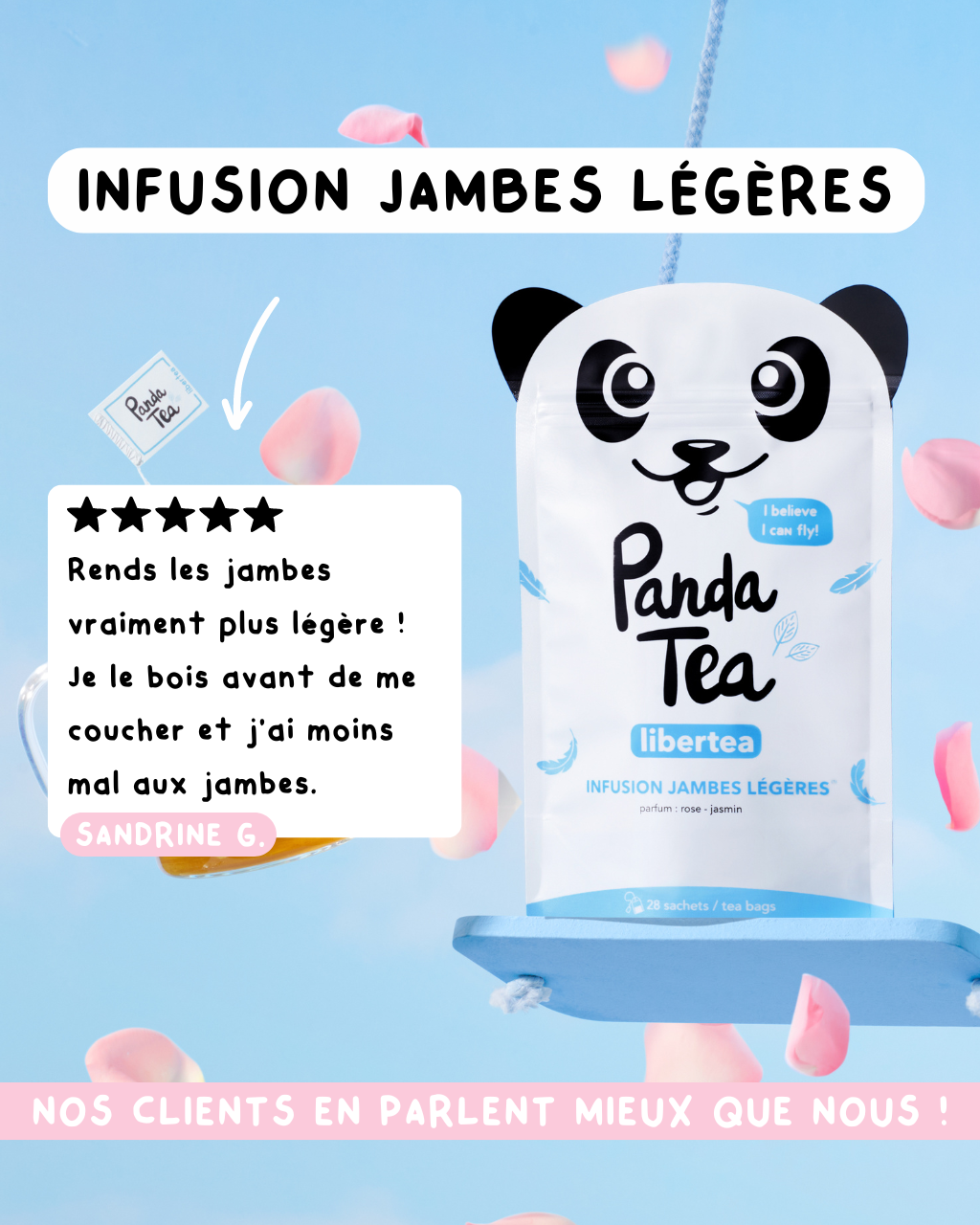 Panda Tea Facebook ad