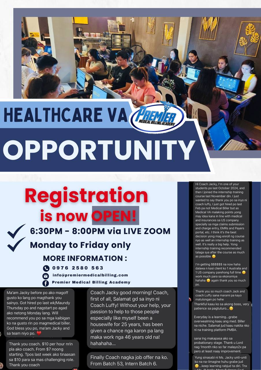 Premier Medical Billing Academy Facebook ad