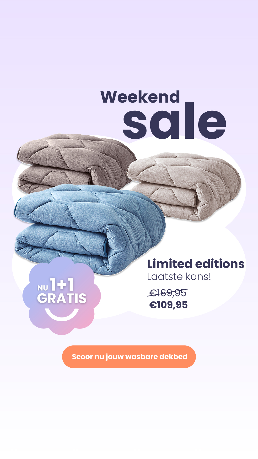 HappyBed Facebook ad