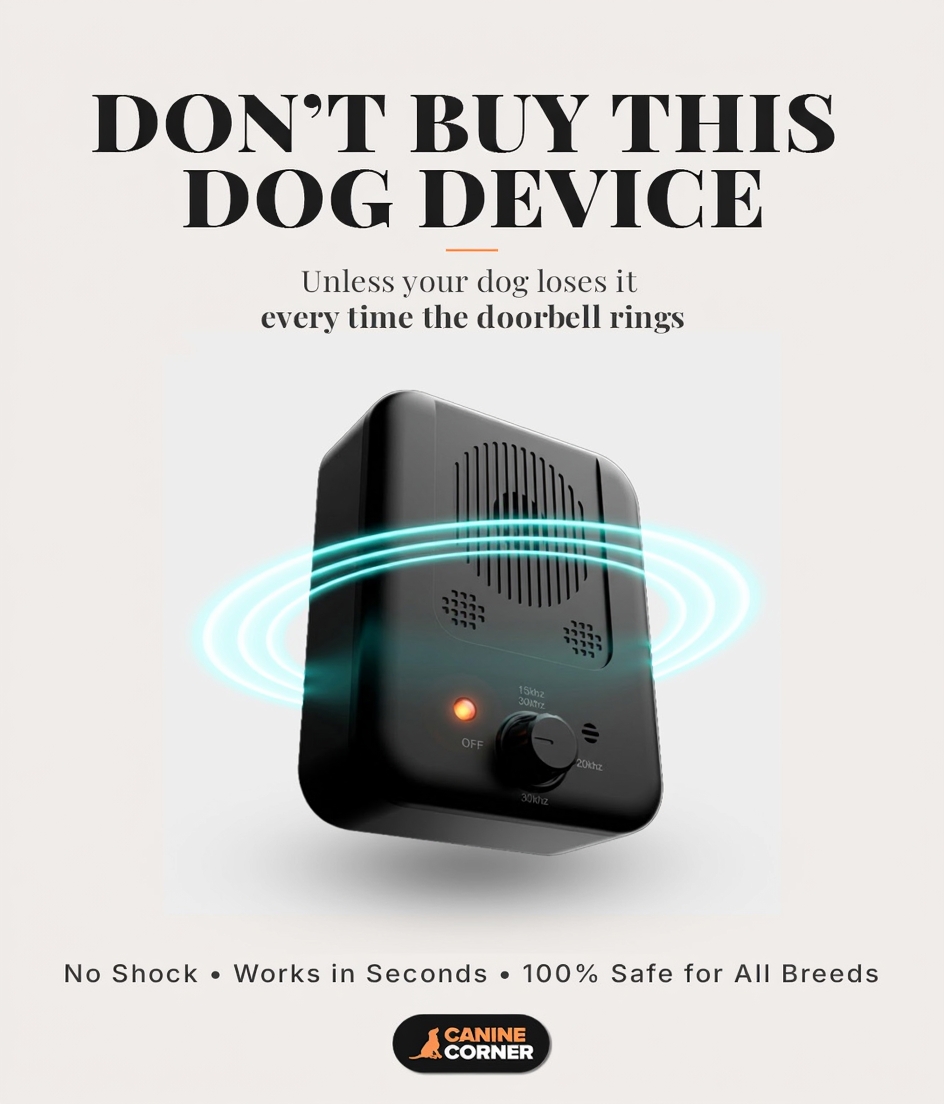 Canine Corner Australia Facebook ad: Your Dog Calm in Seconds