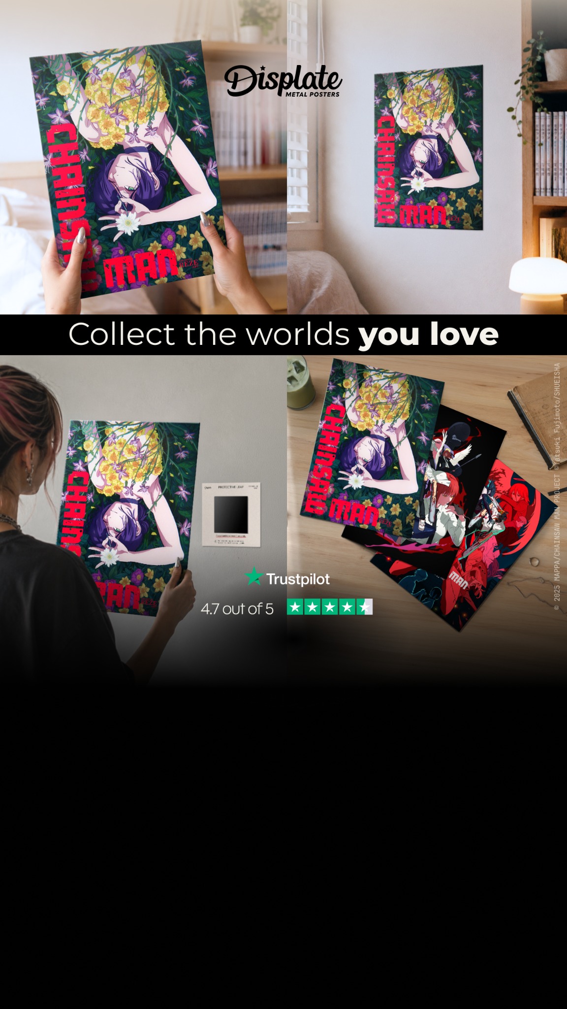 Displate Facebook ad