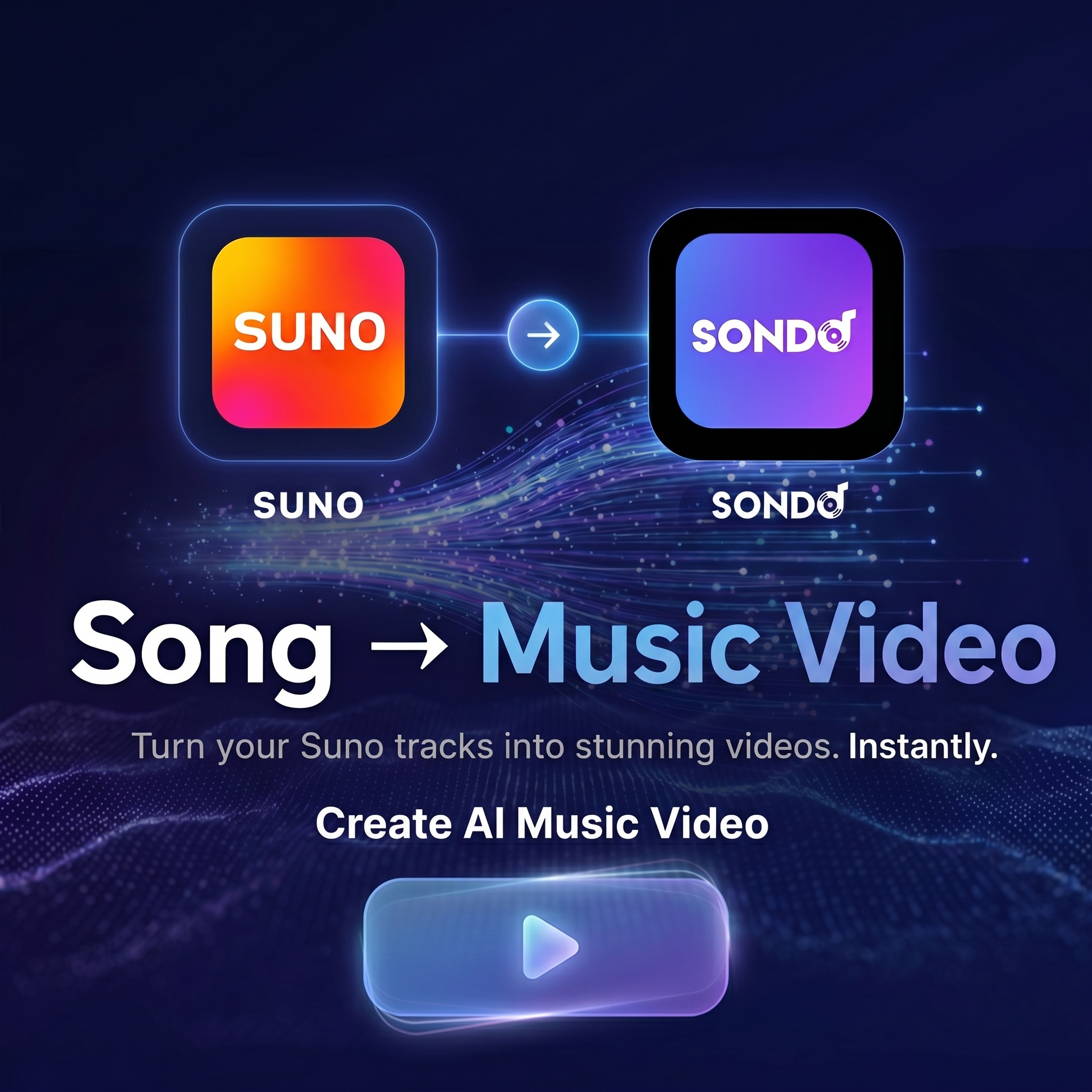 Sondo ai-Xavier-2 Facebook ad: Sondo, AI Music Video & Music Creation Platform