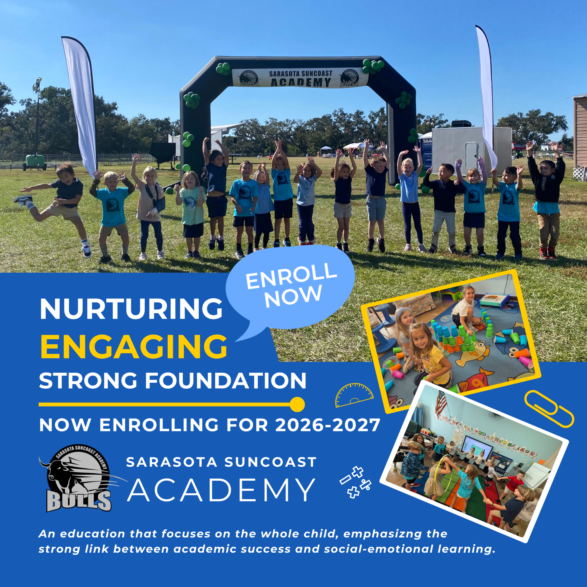 Sarasota Suncoast Academy Facebook ad