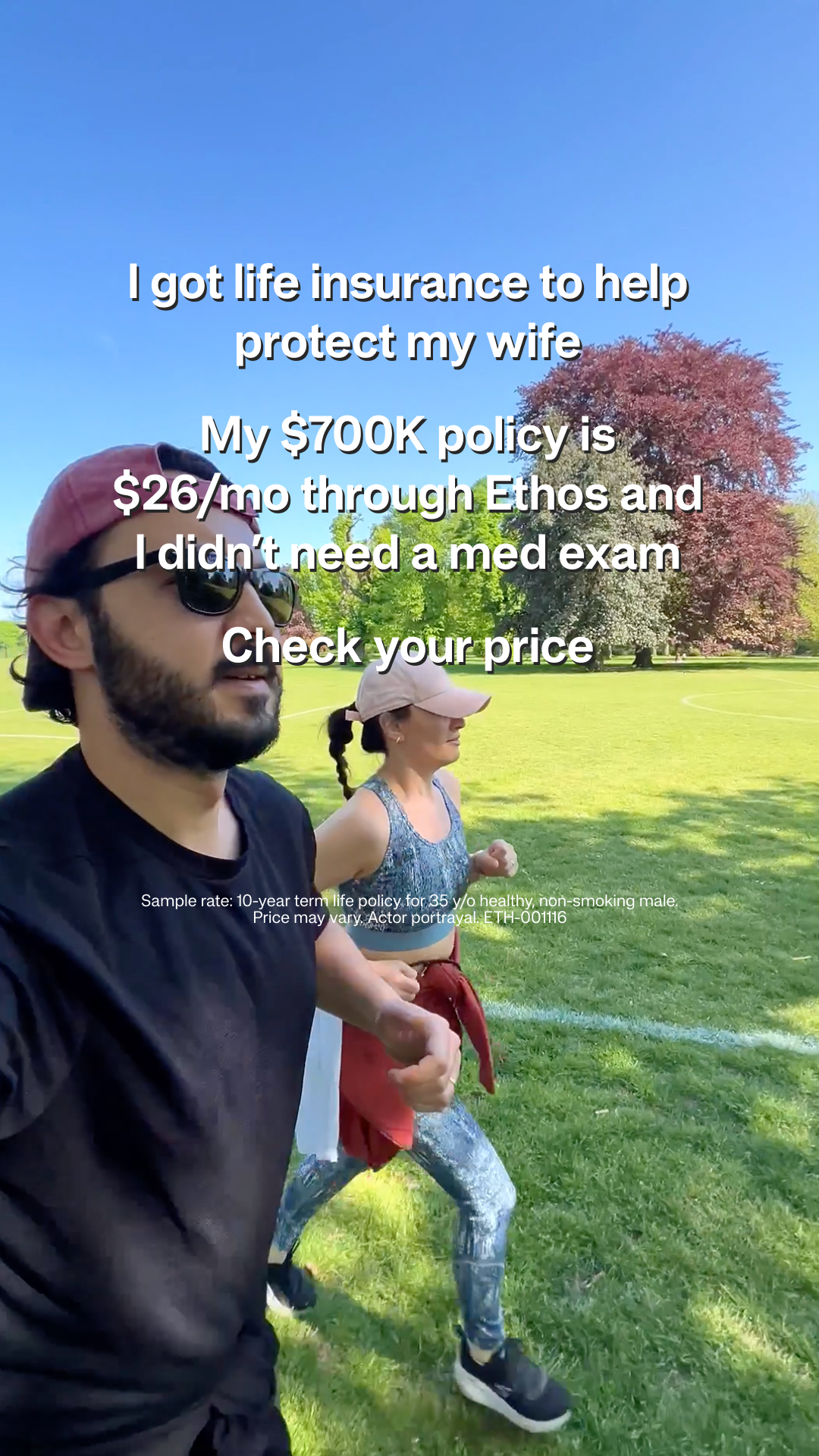 Ethos Facebook ad