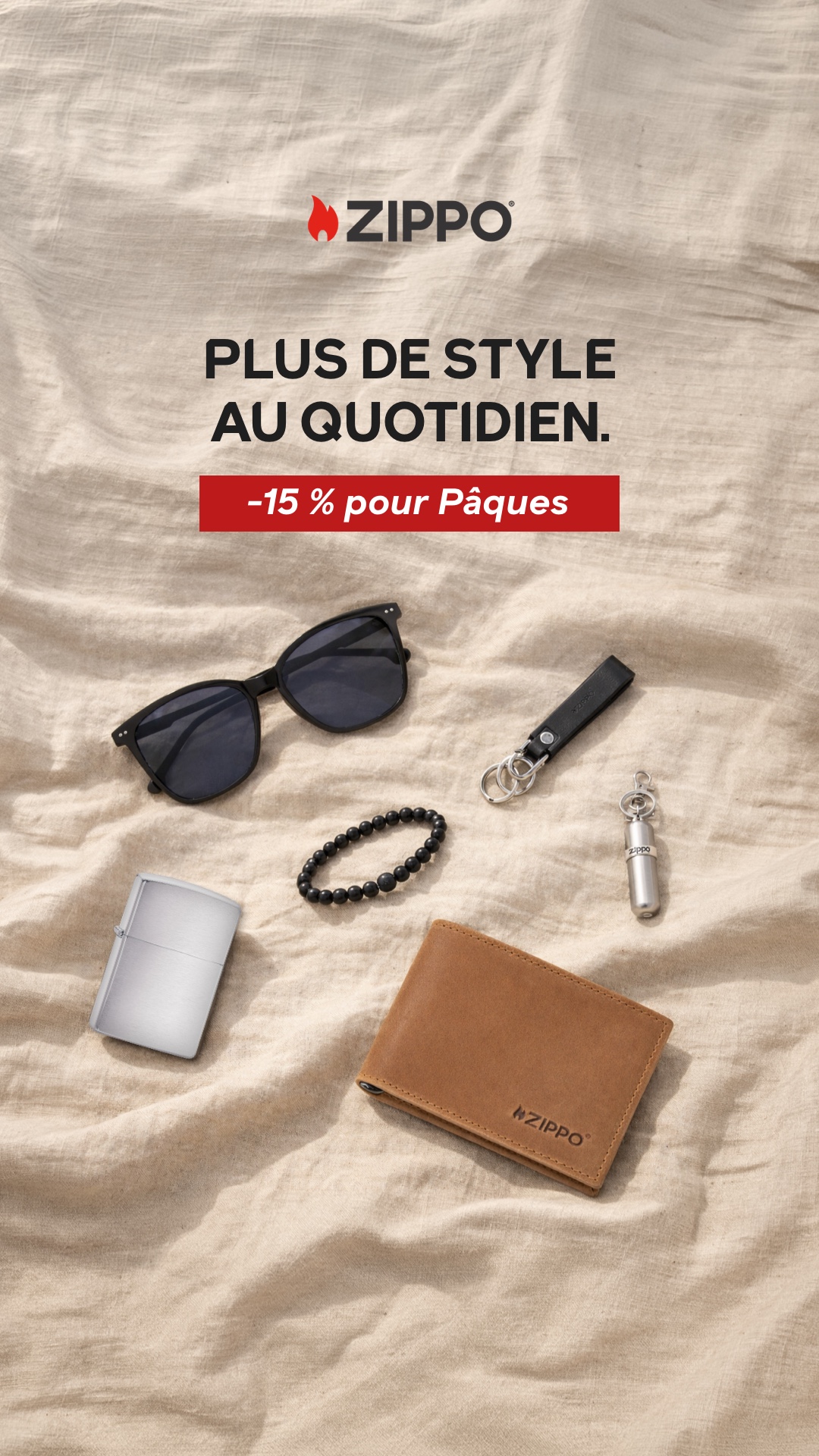 Zippo Europe Facebook ad