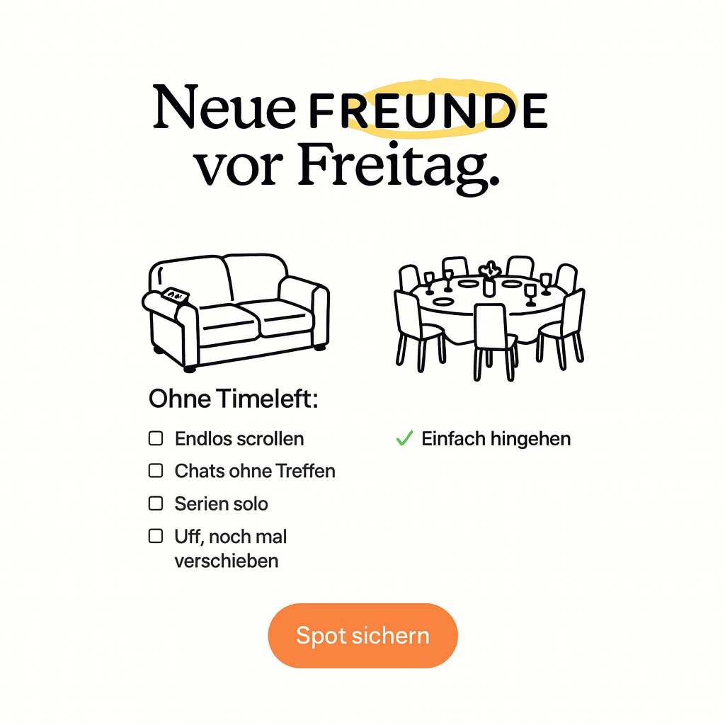 Timeleft Facebook ad