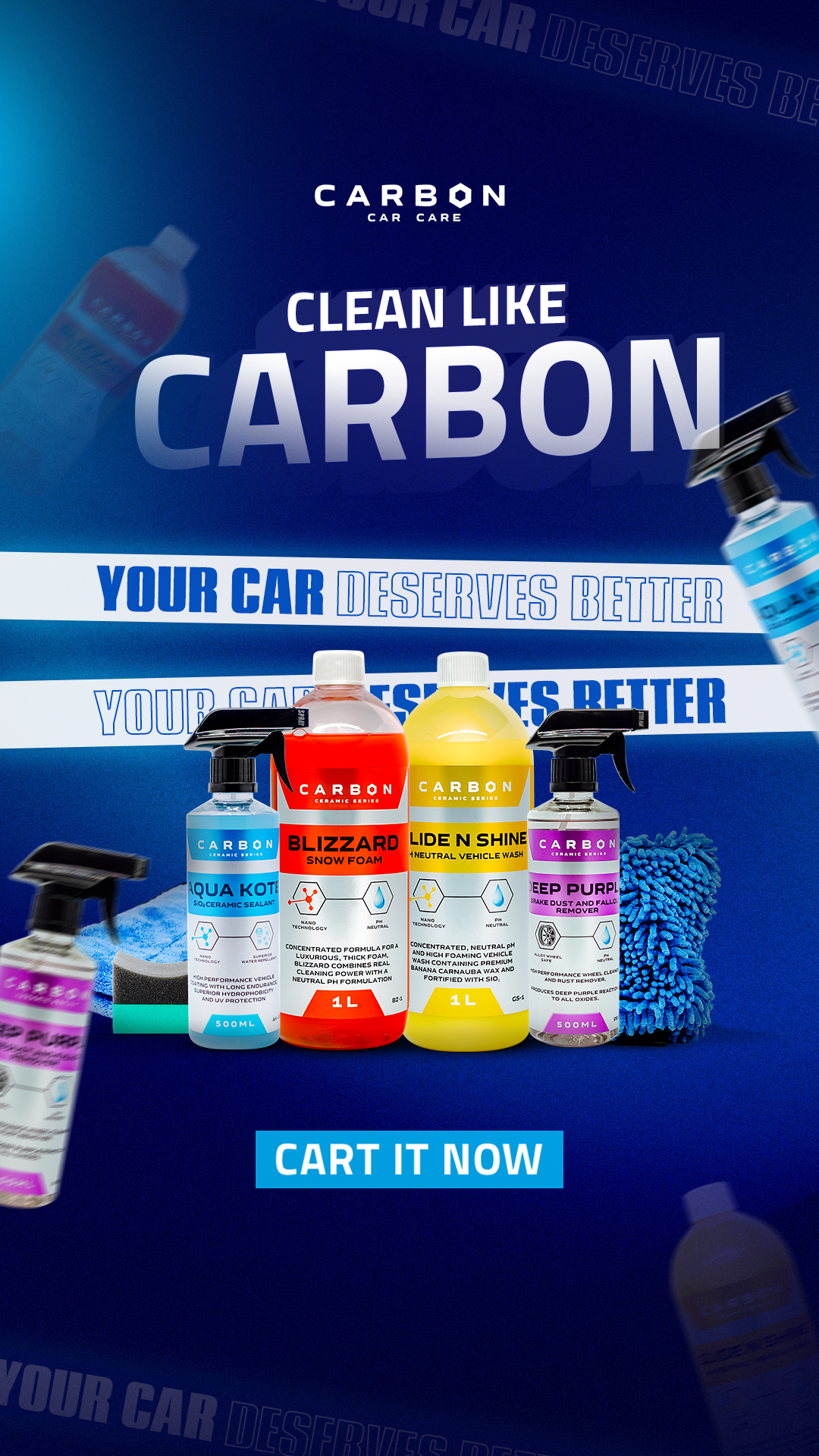 Carbon Car Care Facebook ad from Jul 10, 2025