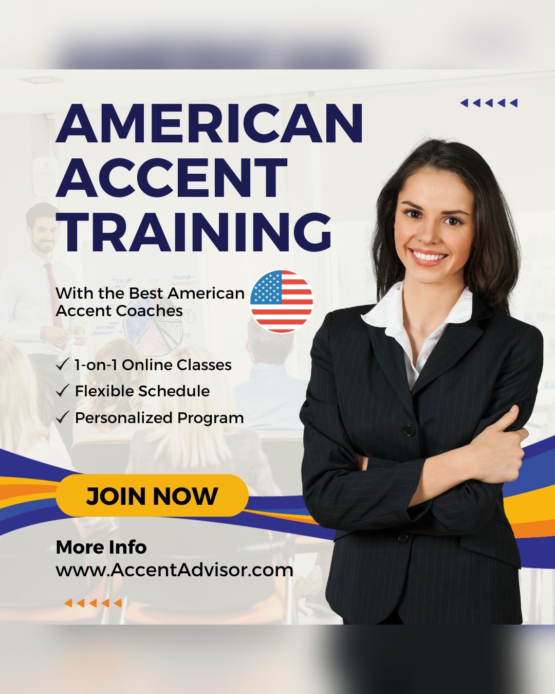 Accent Advisor - American Pronunciation Facebook ad