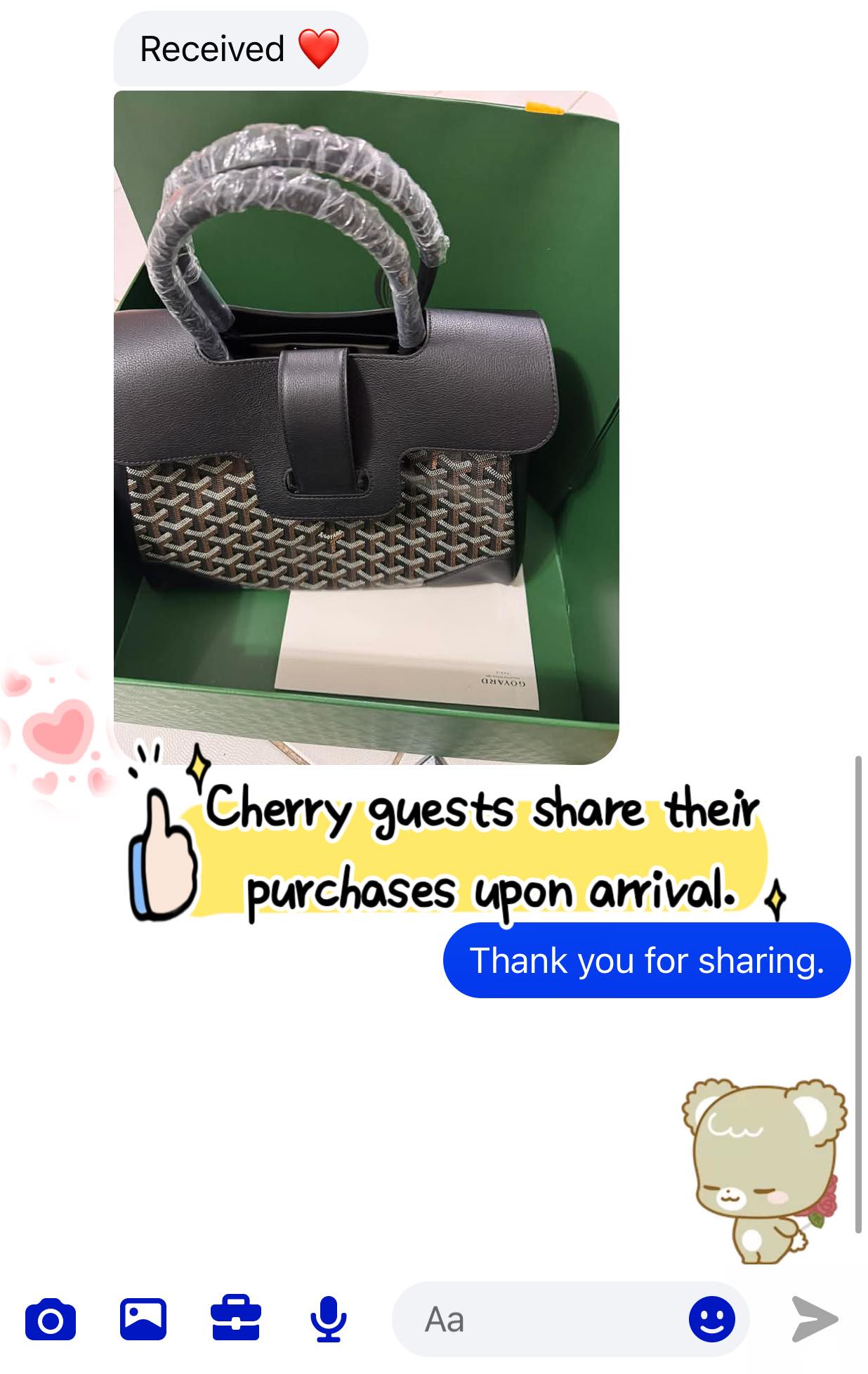 Cherry chen-in La Facebook ad: US Luxury Personal Shopper