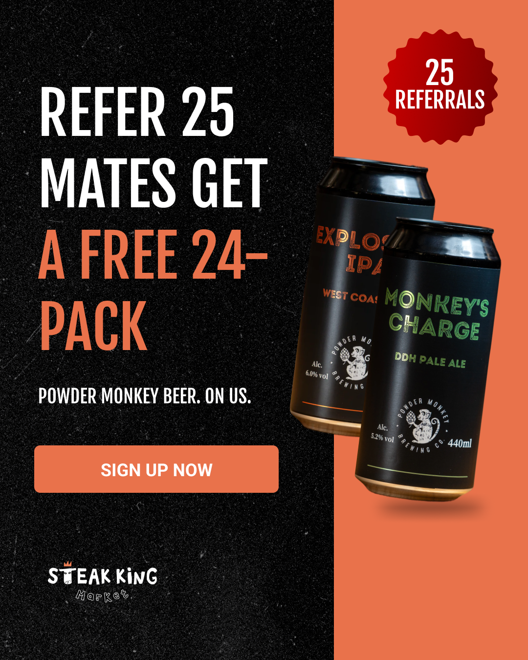 Steak King UK Facebook ad