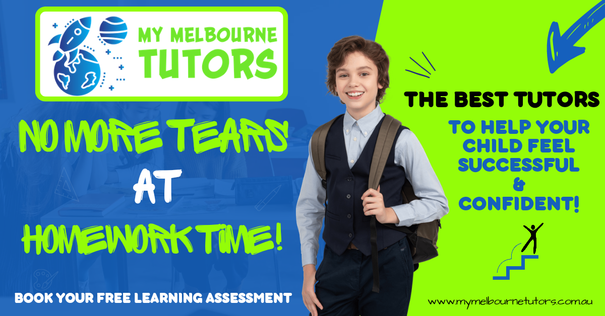 My Melbourne Tutors Facebook ad from Aug 24, 2025