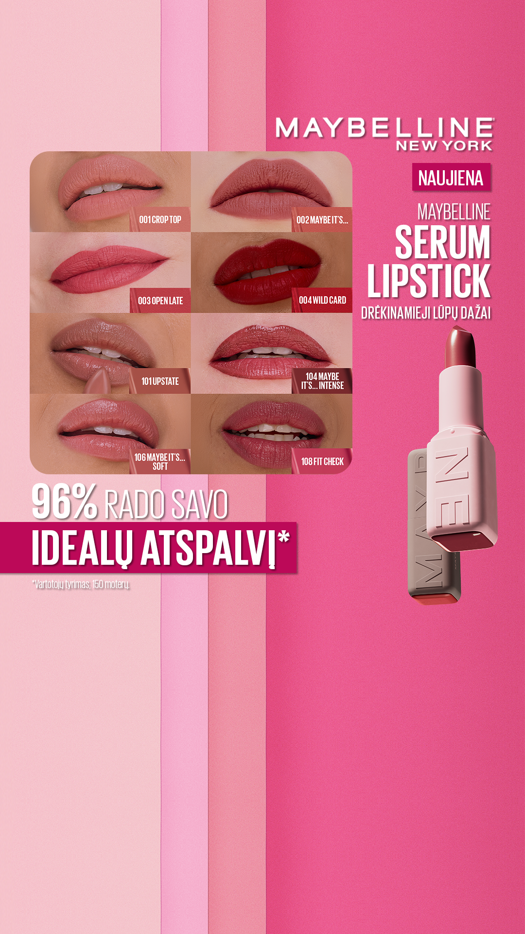 Maybelline New York Facebook ad from Jul 1, 2026