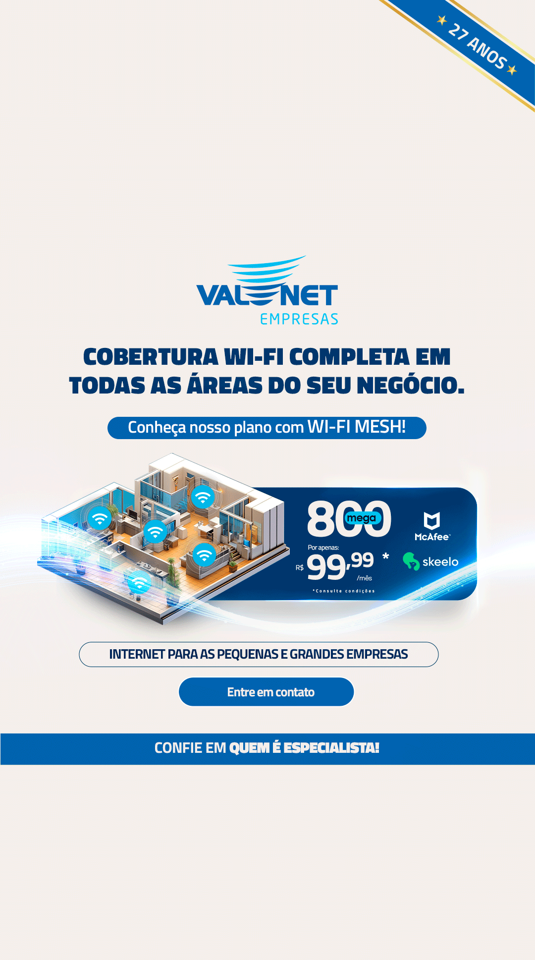 Valenet Empresas Facebook ad from Jan 6, 2026