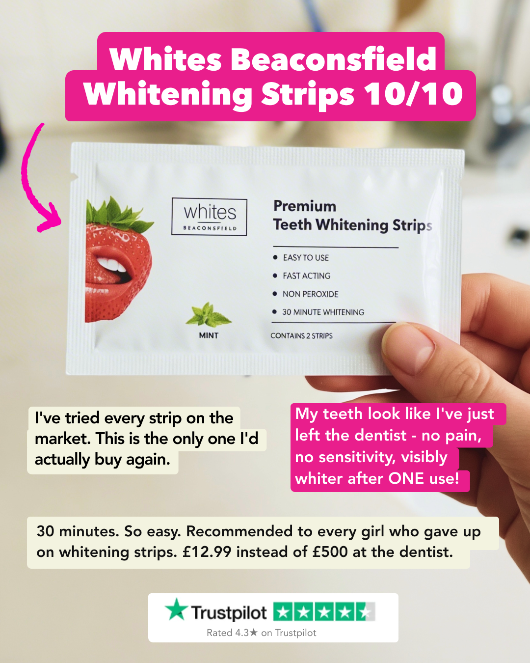 Whites Beaconsfield Facebook ad from May 8, 2026
