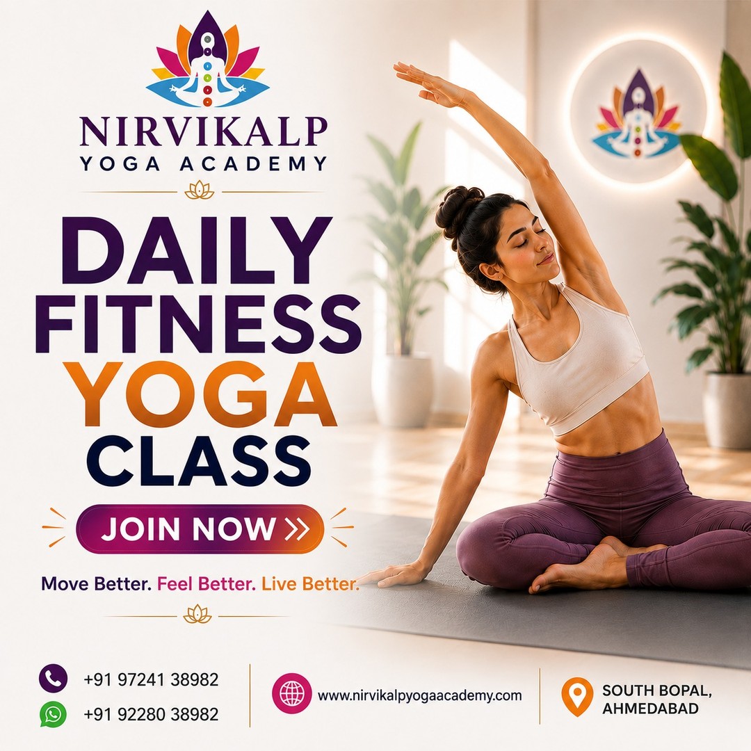 Nirvikalp Yoga Academy Facebook ad