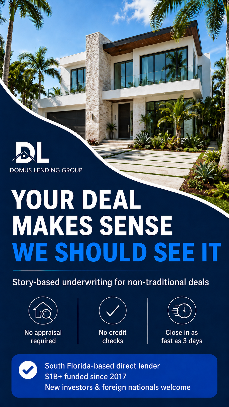 Domus Lending Group Facebook ad
