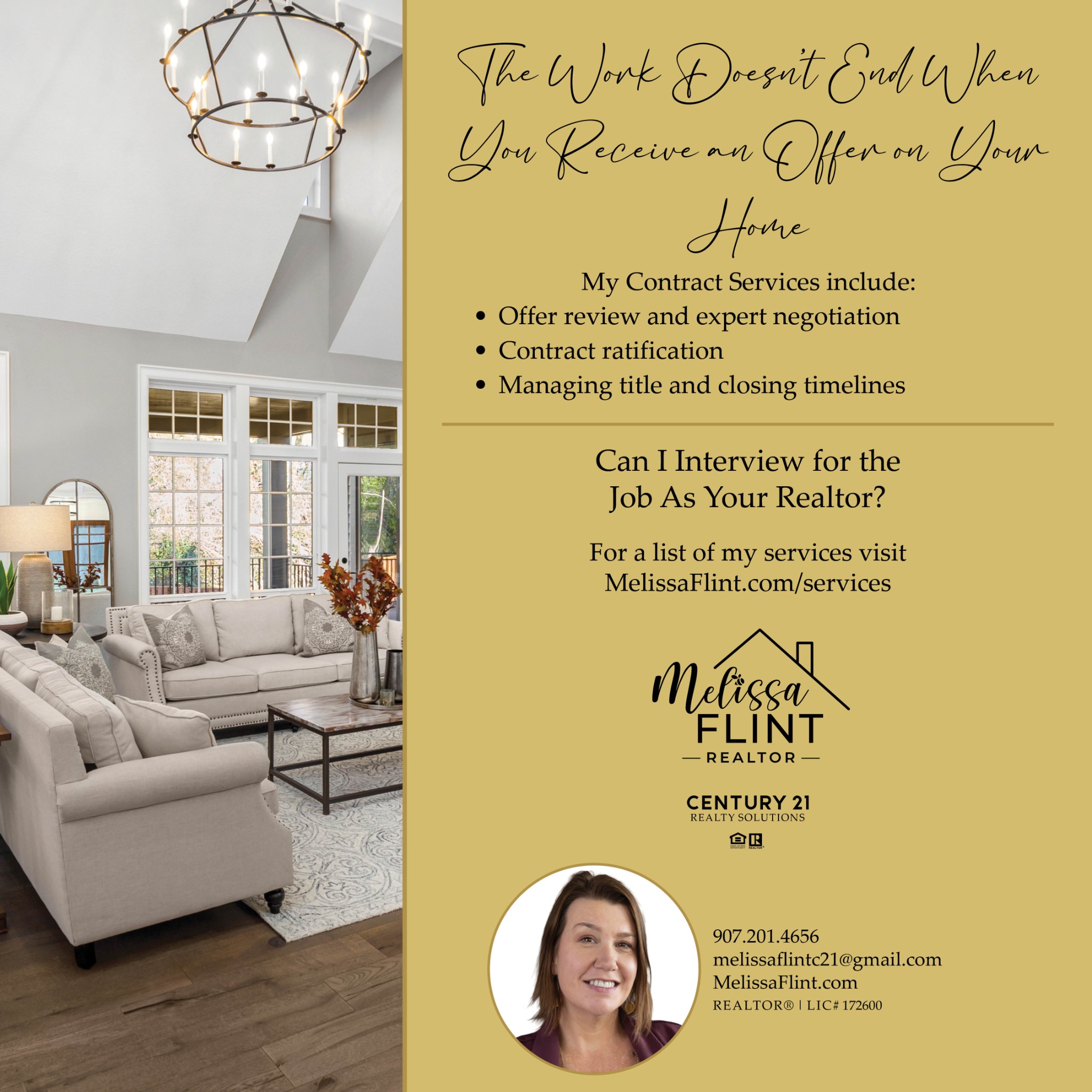 Melissa Flint - C21 Realty Solutions Facebook ad