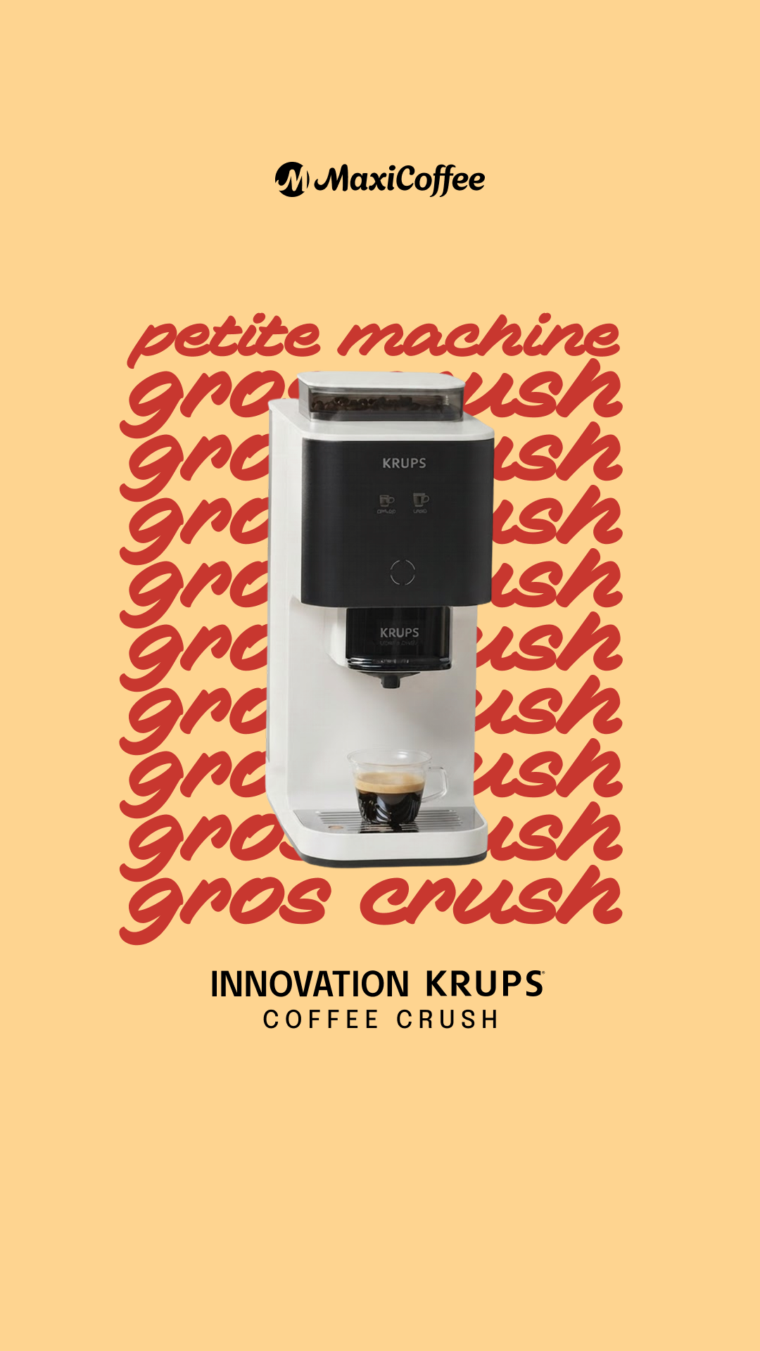 MaxiCoffee Facebook ad: À découvrir maintenant!