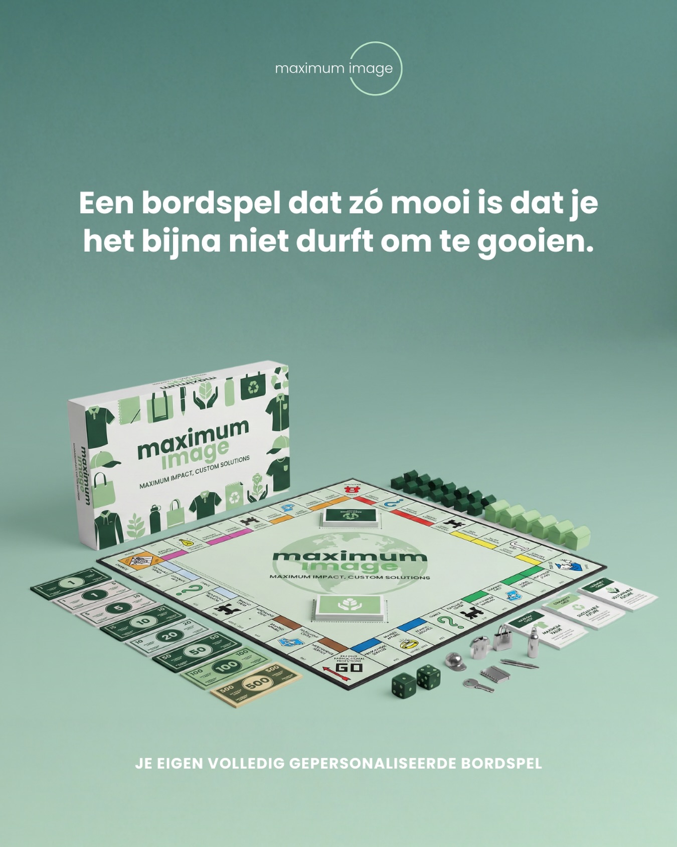 Maximum Image Facebook ad: Nieuw: een echte klassieker, volledig in jouw huisstijl.