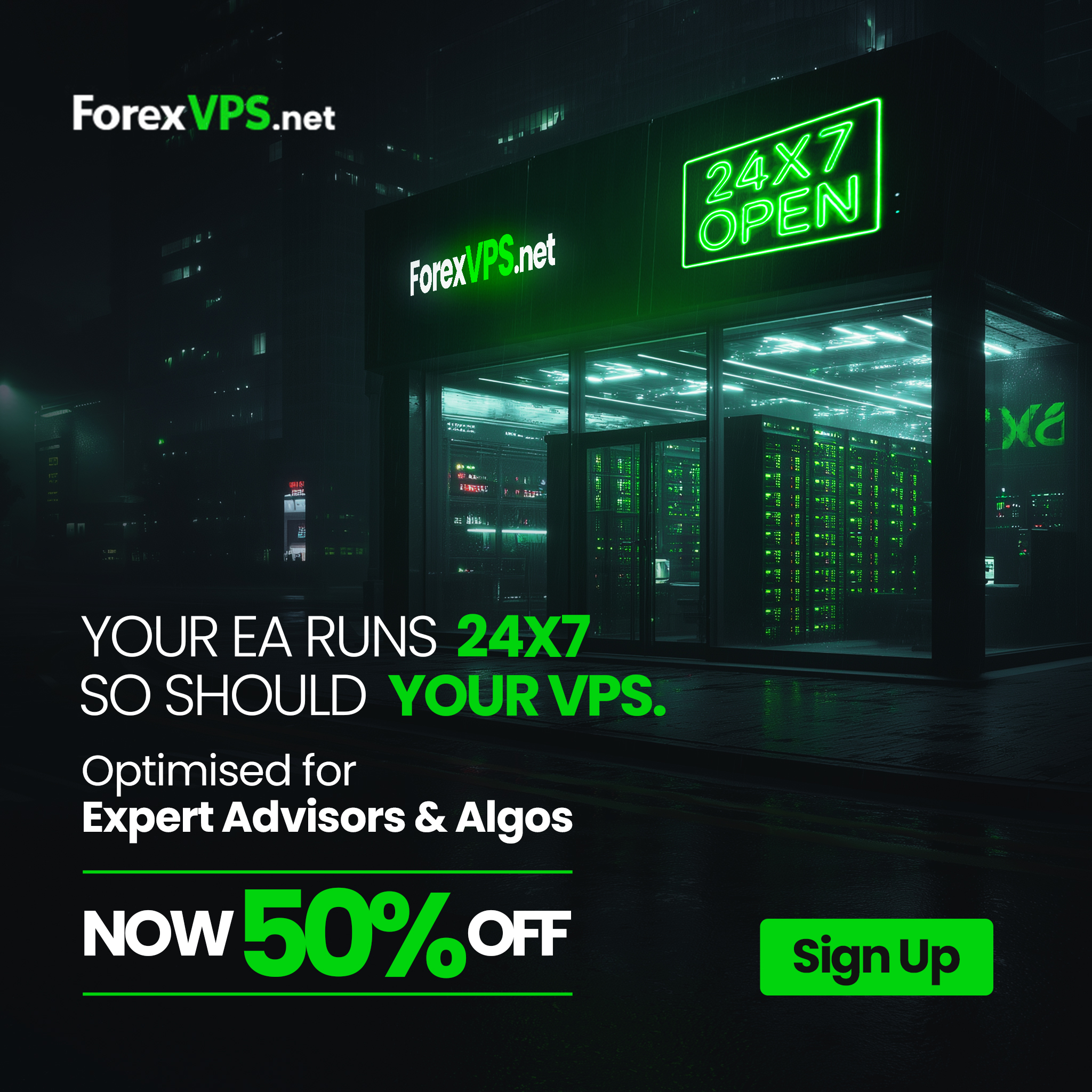 ForexVPS.net Facebook ad