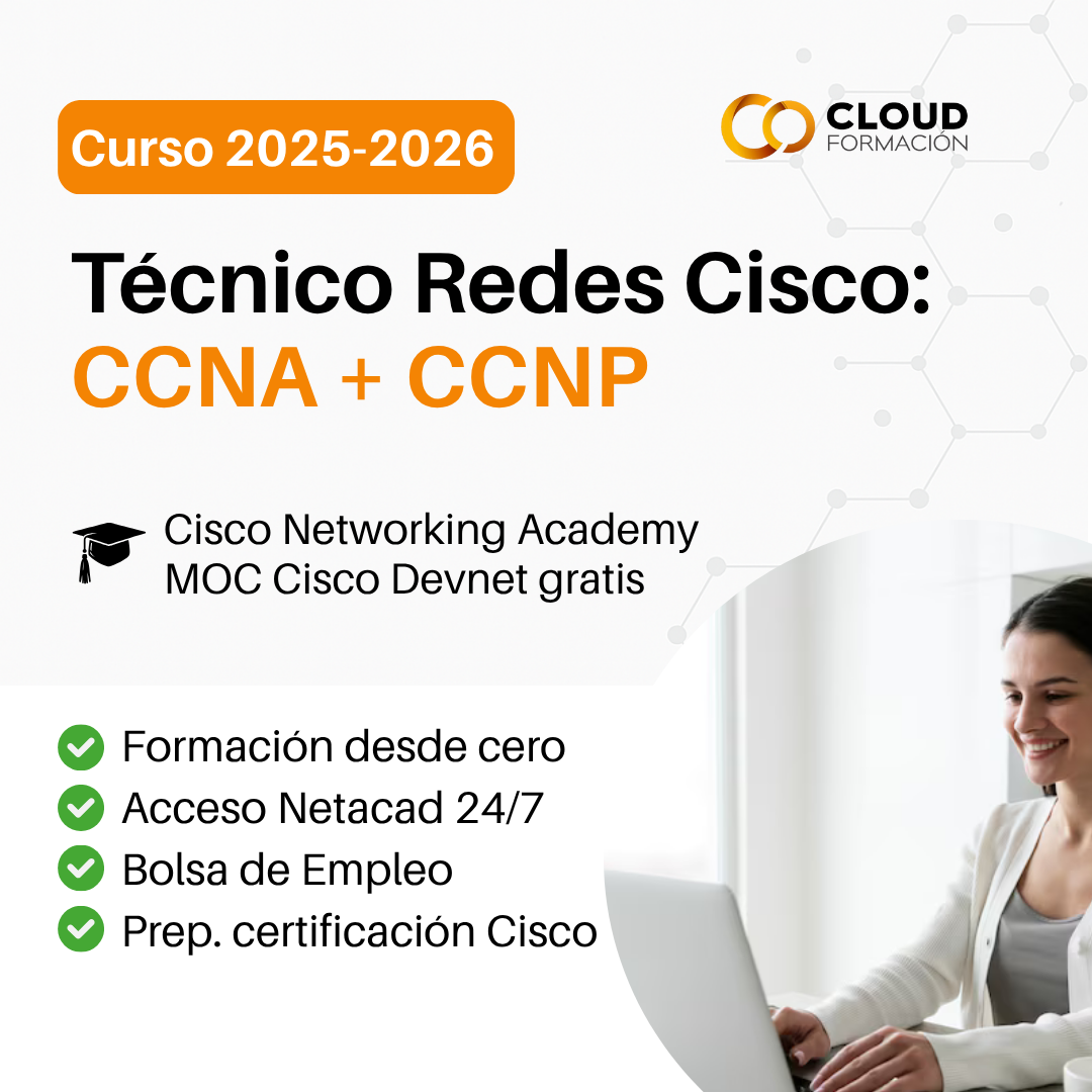 Cloud Formación TIC Facebook ad: Completa el formulario y te contactamos