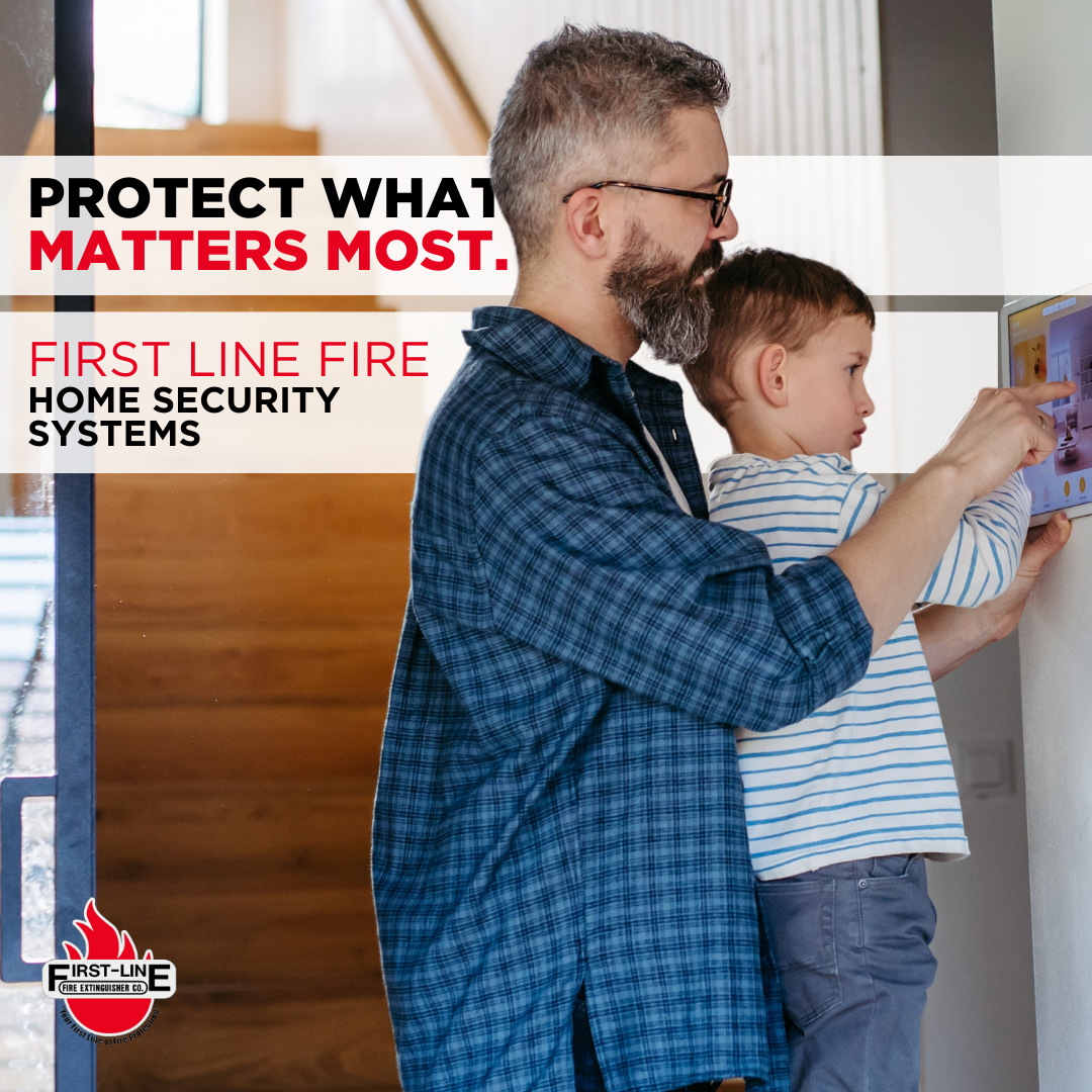 First-Line Fire Extinguisher Co. Facebook ad: Protect Your Paducah Home for Less