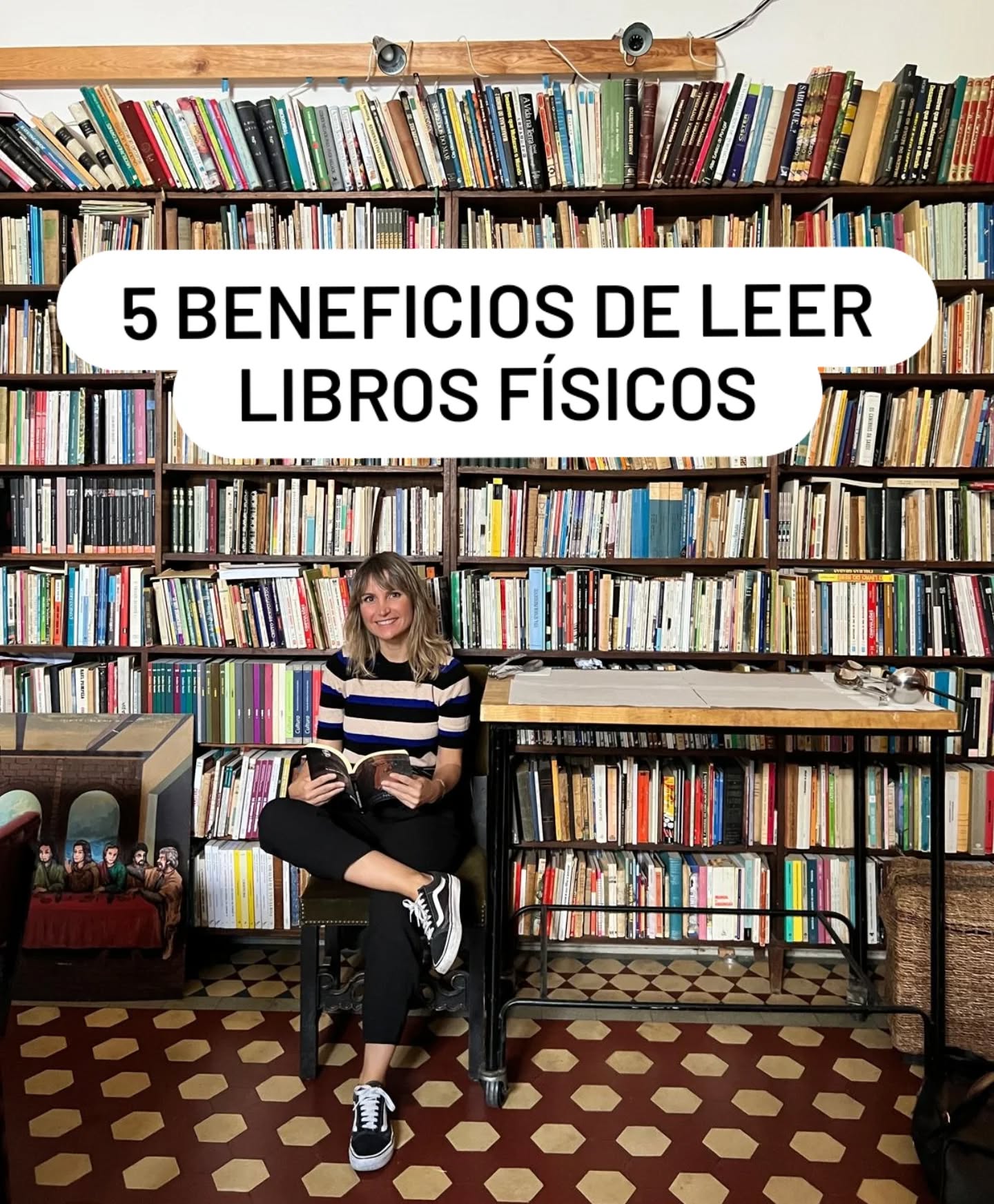 desafioleermas Facebook ad: Las ventajas de leer en papel.
