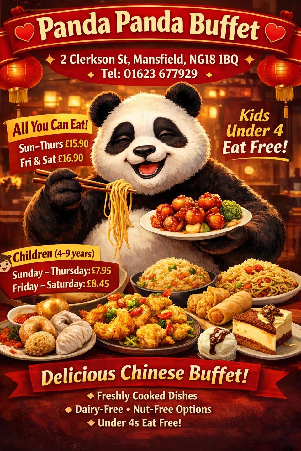 Panda Panda Facebook ad