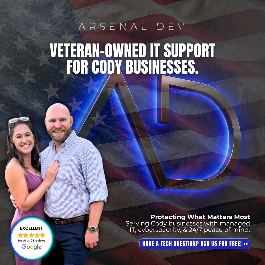 Arsenal Dev Managed Services Facebook ad: Talk To Us
