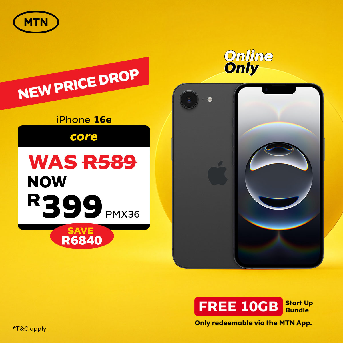 MTN South Africa Facebook ad