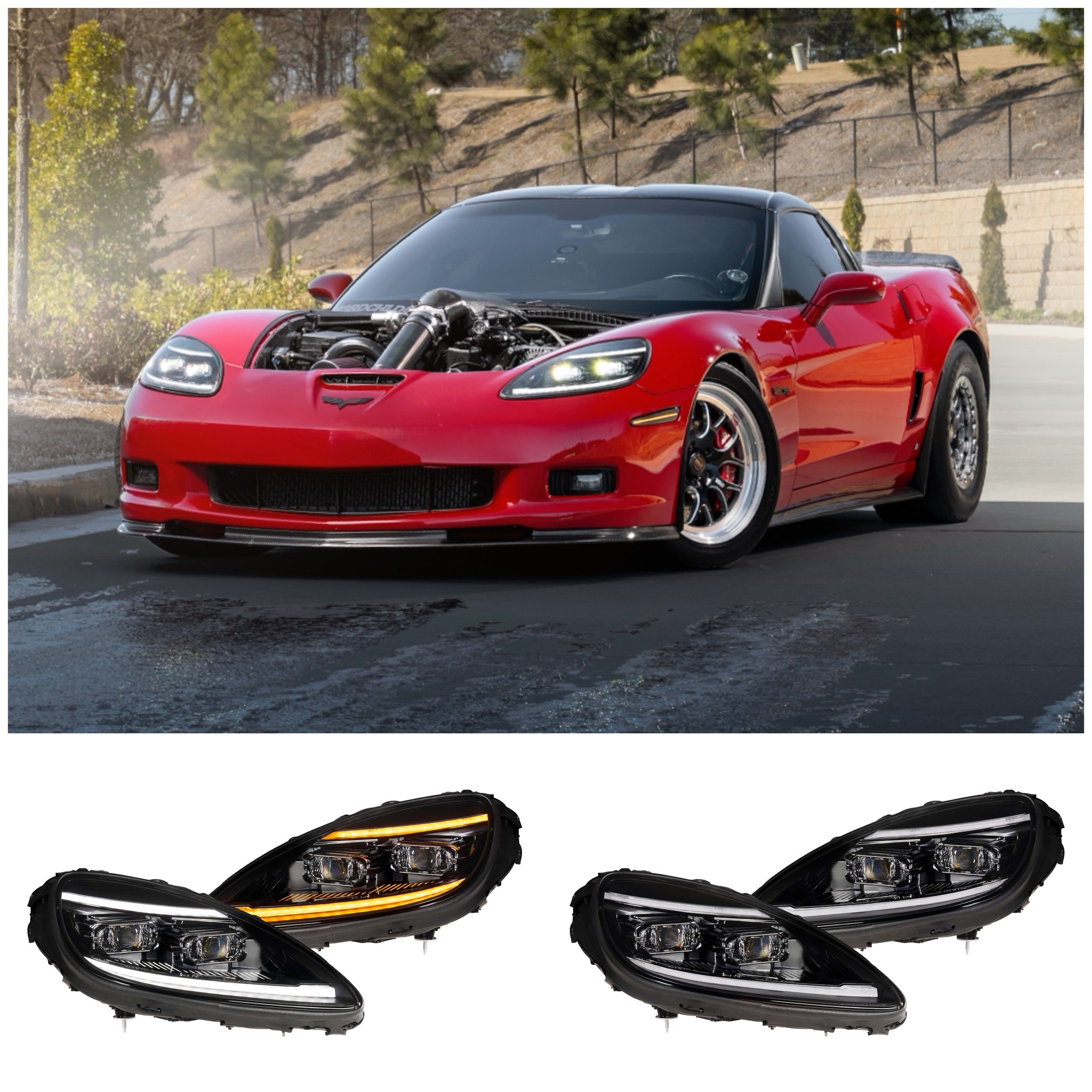 Vette Lights Facebook ad: It's been years since a clean, crazy-performing headlight…