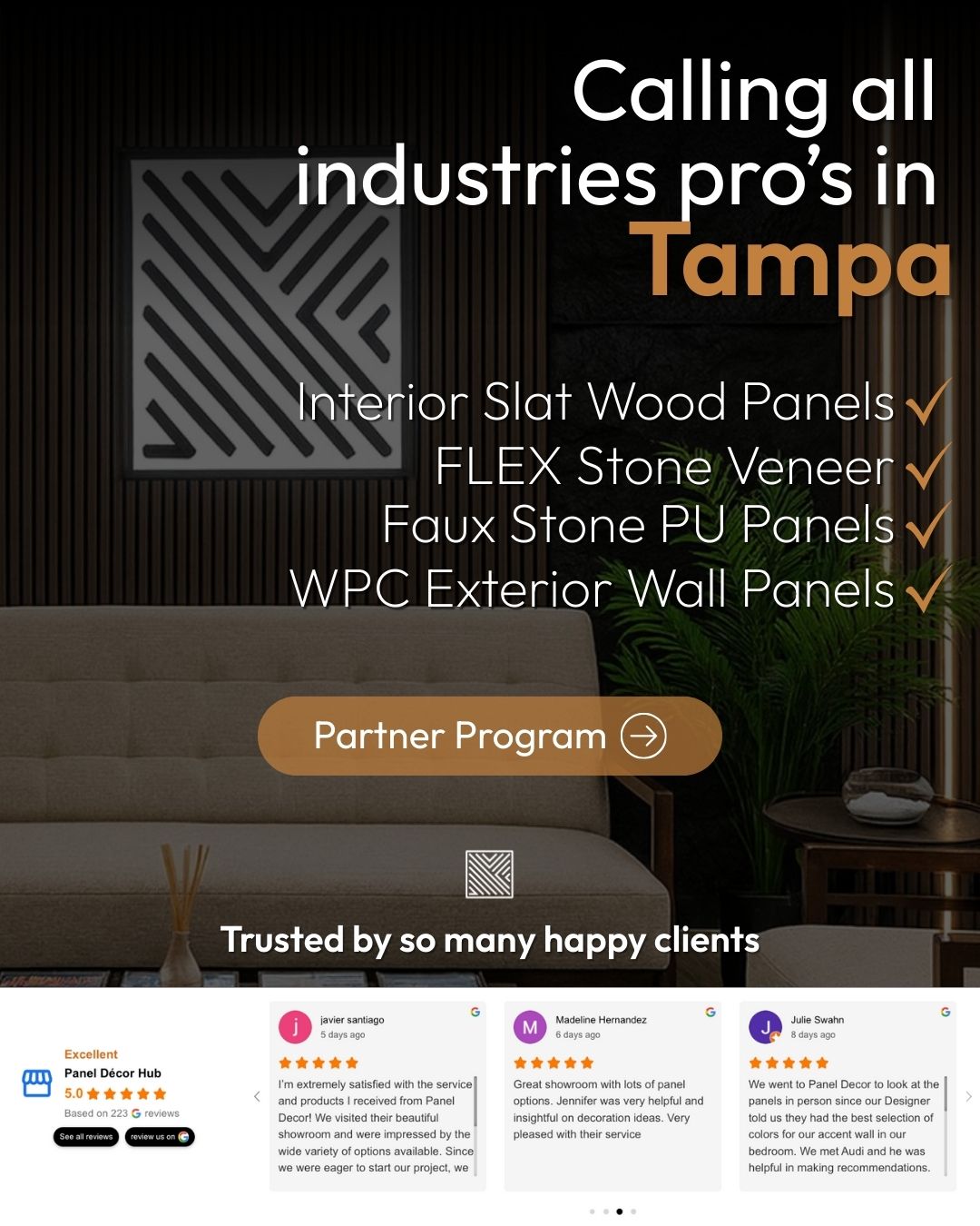 Panel Decor Hub Facebook ad